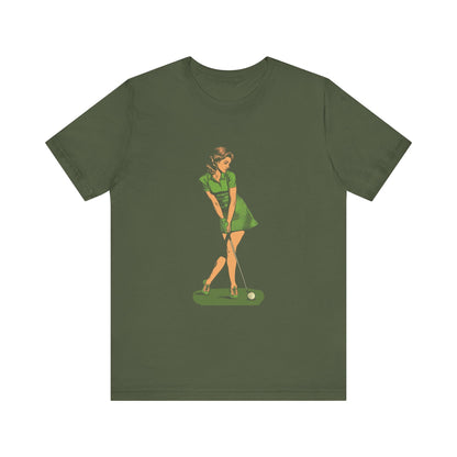 Funny Women Golf Shirt, Funny Golf Lover Shirt, Vintage Golf - Popbydesign