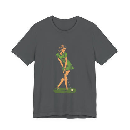 Funny Women Golf Shirt, Funny Golf Lover Shirt, Vintage Golf - Popbydesign
