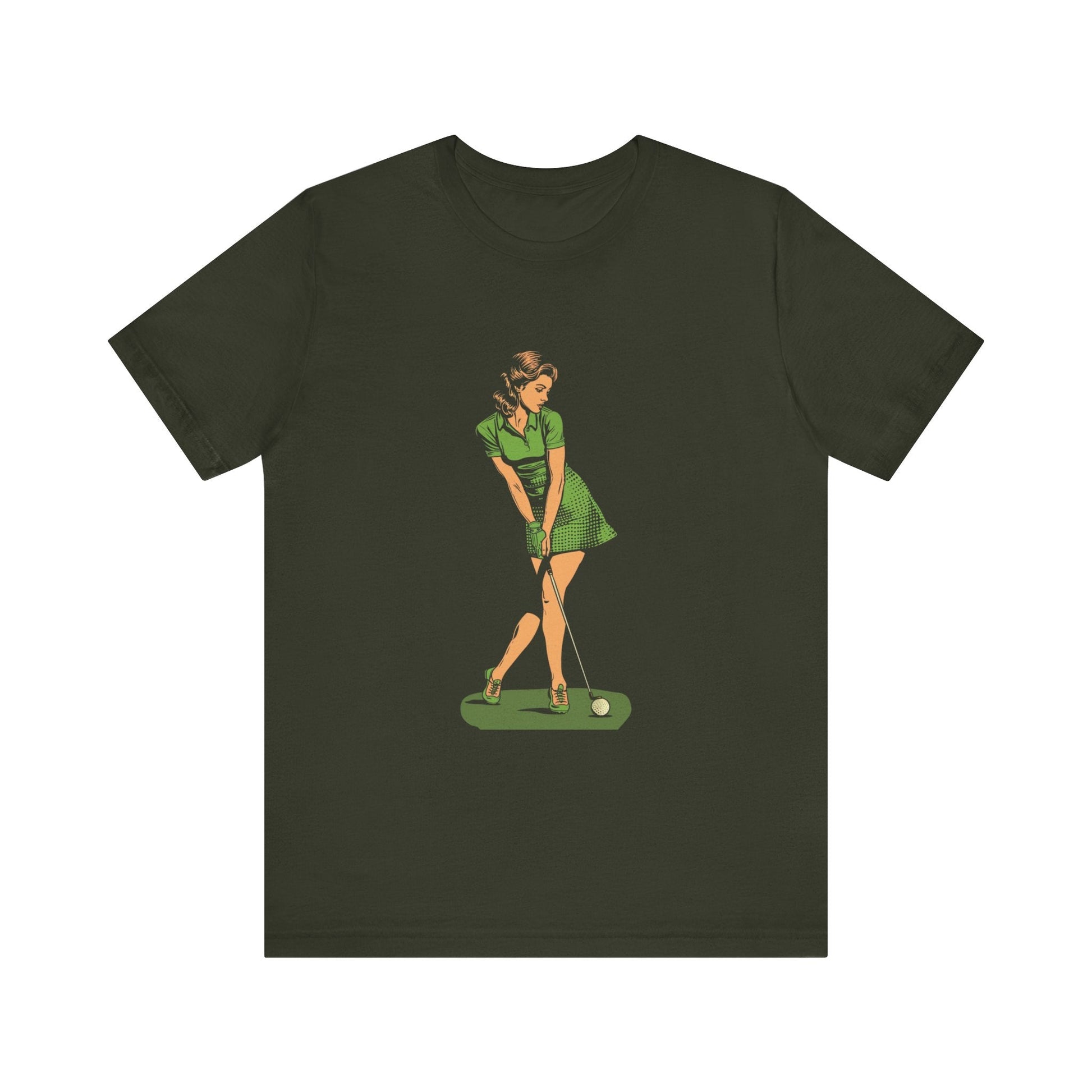 Funny Women Golf Shirt, Funny Golf Lover Shirt, Vintage Golf - Popbydesign