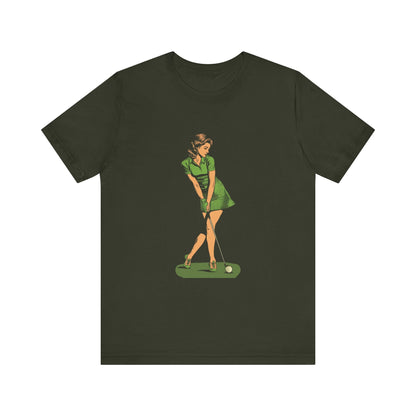 Funny Women Golf Shirt, Funny Golf Lover Shirt, Vintage Golf - Popbydesign