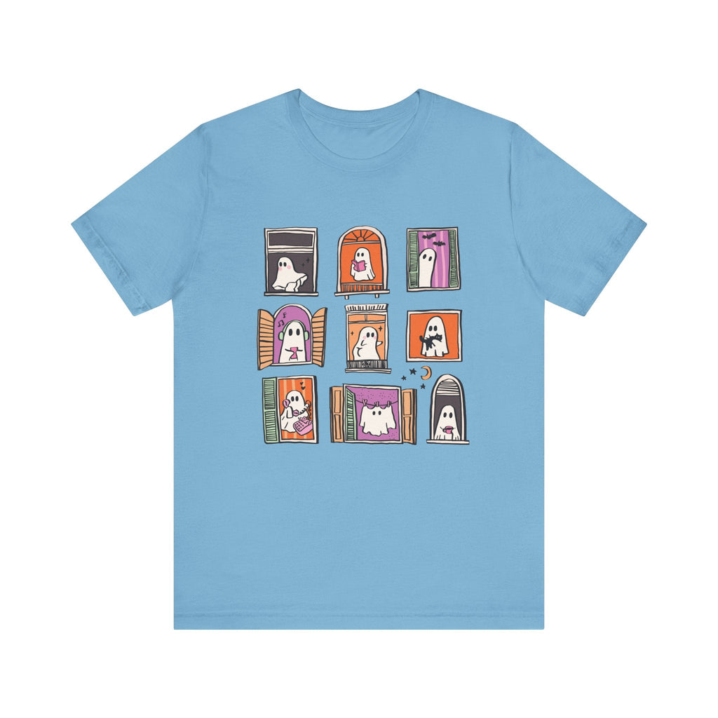 Ghostly Frames T-Shirt, Halloween Tee, Spooky Shirt by PopCultureByDesign36