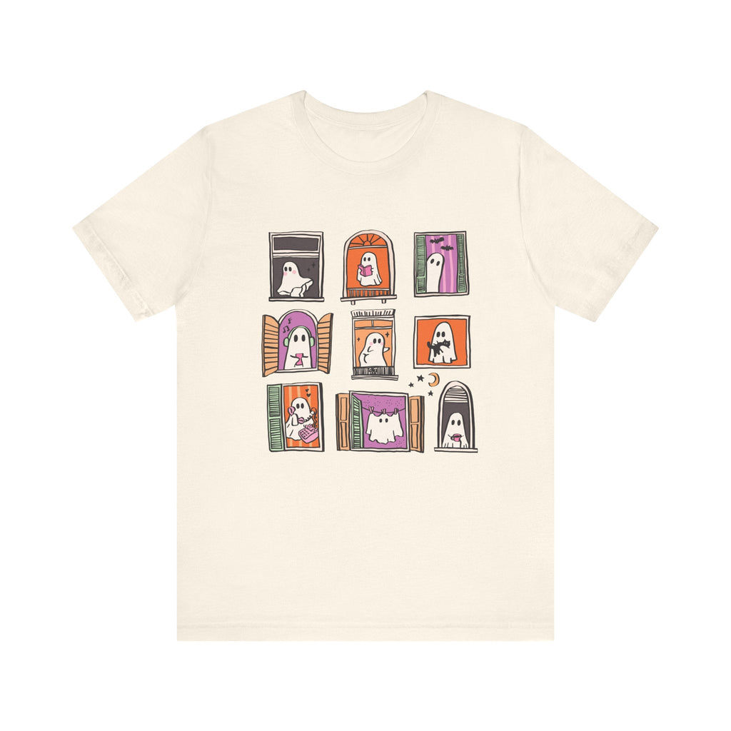 Ghostly Frames T-Shirt, Halloween Tee, Spooky Shirt by PopCultureByDesign36