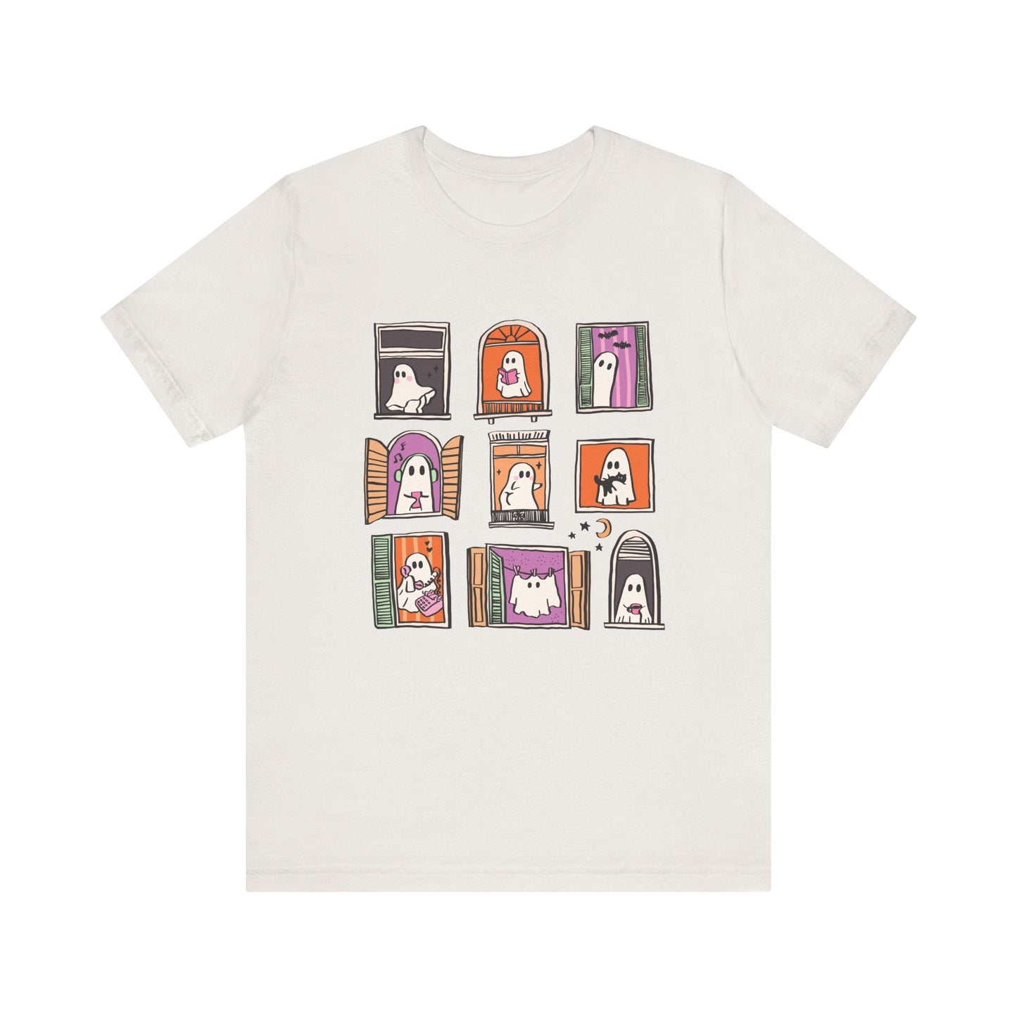 Ghostly Frames T-Shirt, Halloween Tee, Spooky Shirt - Popbydesign