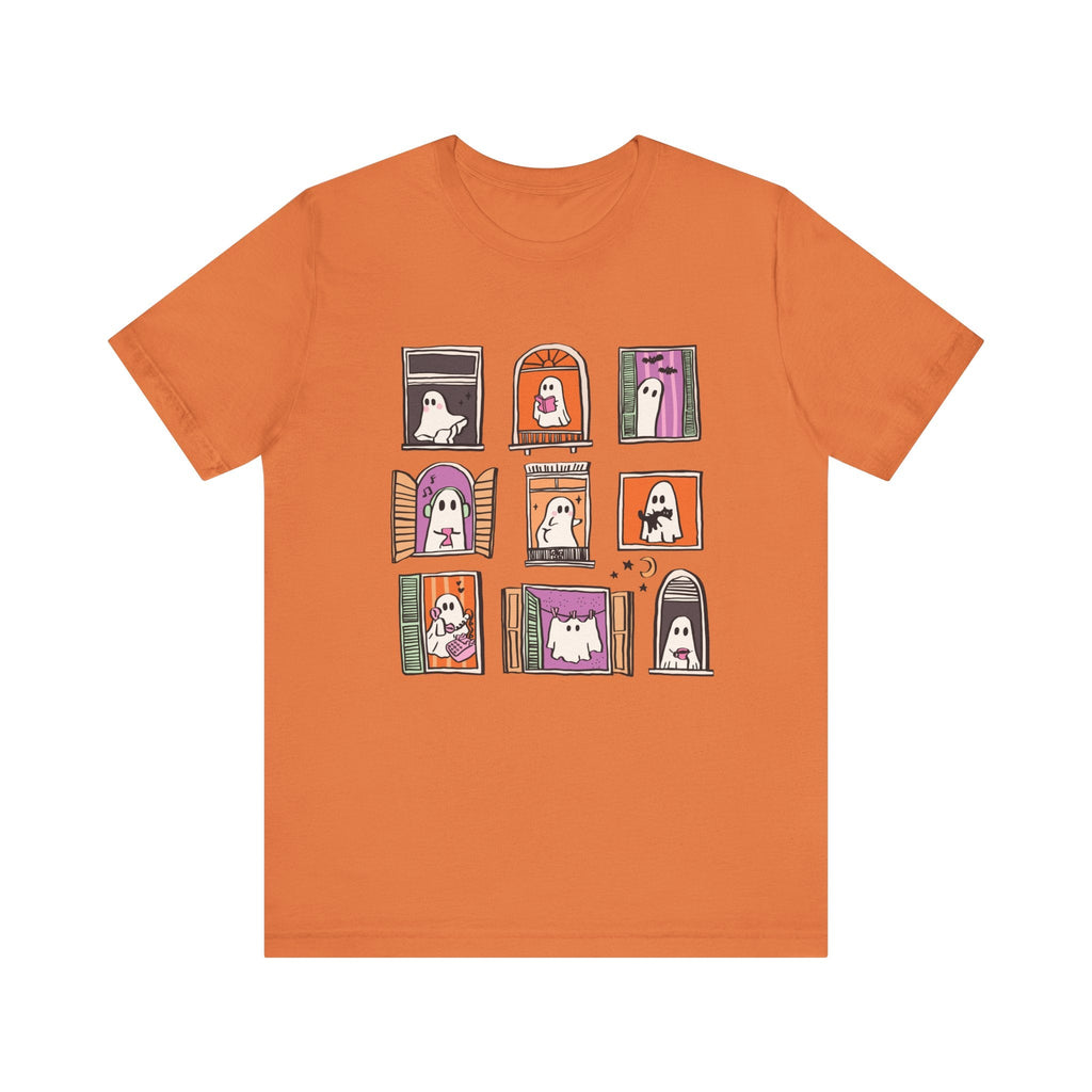 Ghostly Frames T-Shirt, Halloween Tee, Spooky Shirt by PopCultureByDesign36