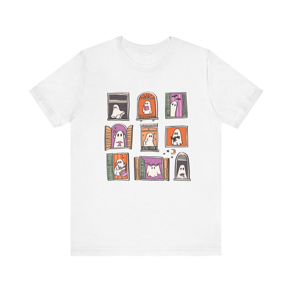 Ghostly Frames T-Shirt, Halloween Tee, Spooky Shirt by PopCultureByDesign36