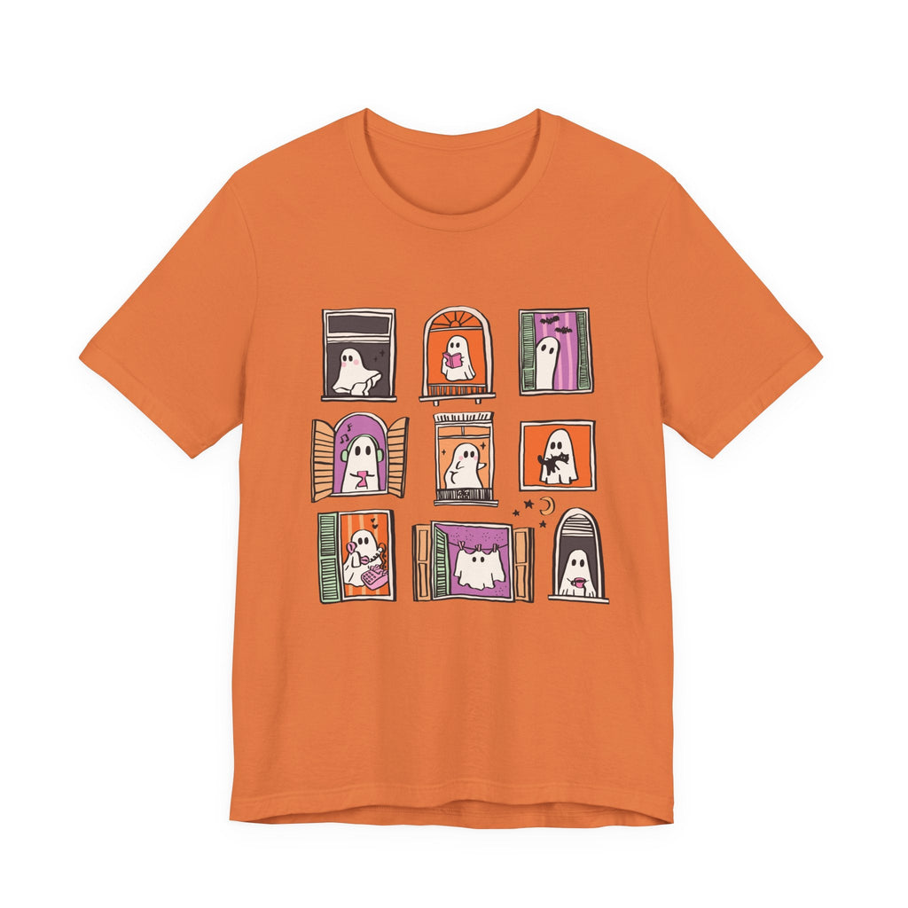 Ghostly Frames T-Shirt, Halloween Tee, Spooky Shirt by PopCultureByDesign36