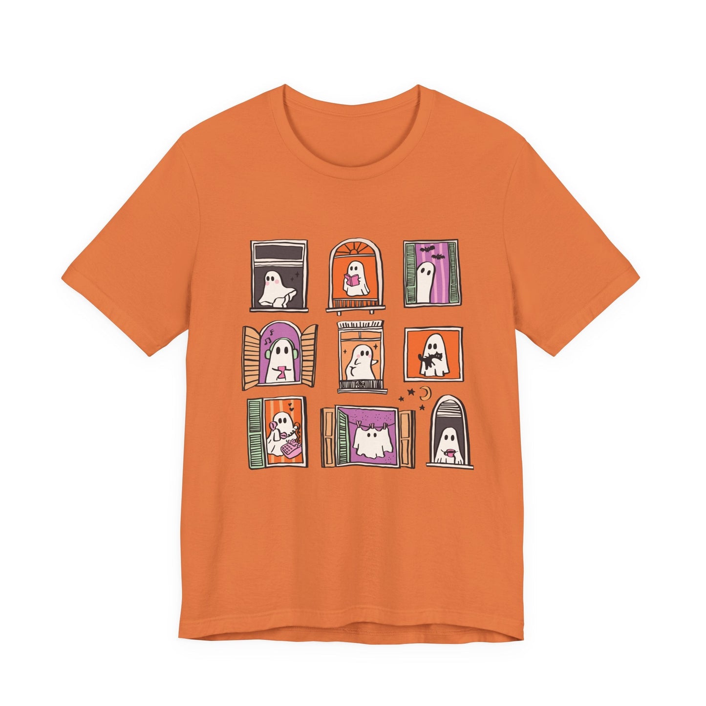 Ghostly Frames T-Shirt, Halloween Tee, Spooky Shirt - Popbydesign