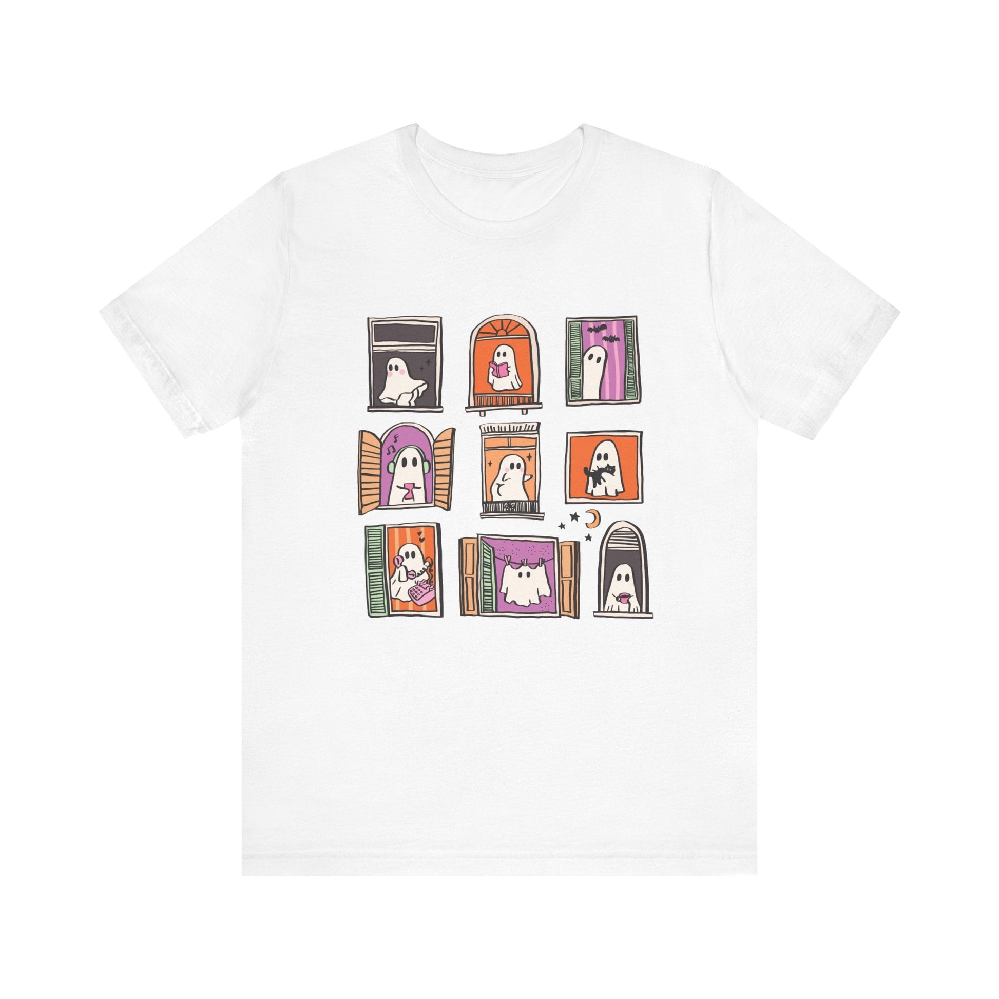 Ghostly Frames T-Shirt, Halloween Tee, Spooky Shirt - Popbydesign