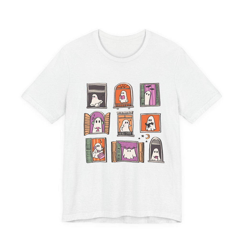 Ghostly Frames T-Shirt, Halloween Tee, Spooky Shirt by PopCultureByDesign36