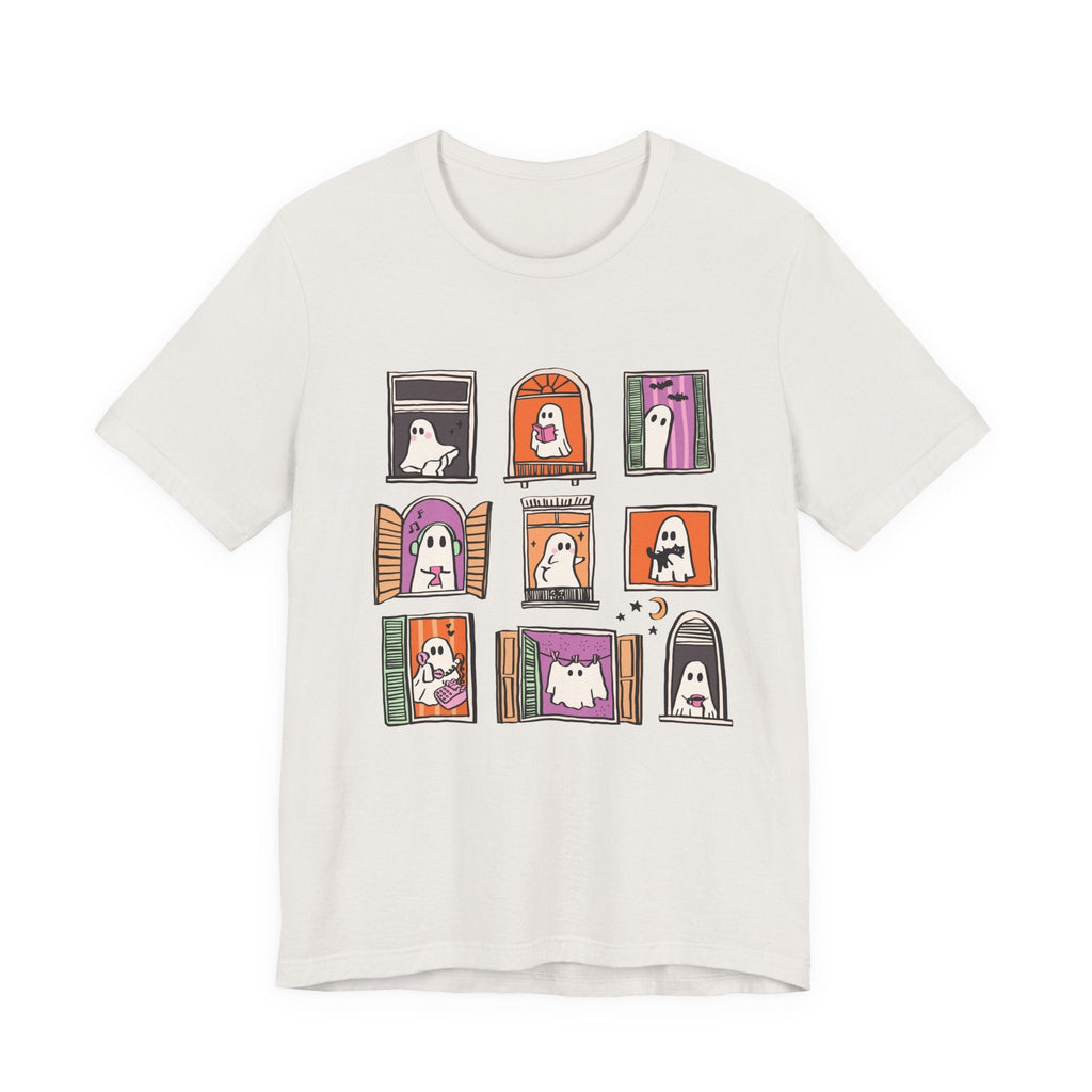 Ghostly Frames T-Shirt, Halloween Tee, Spooky Shirt by PopCultureByDesign36