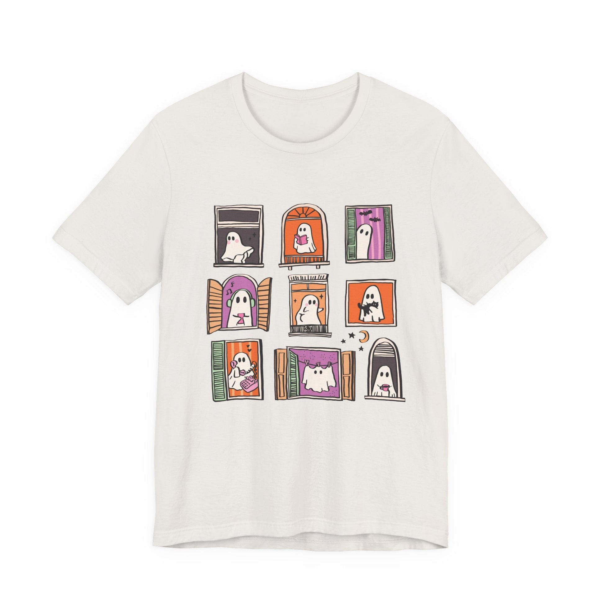 Ghostly Frames T-Shirt, Halloween Tee, Spooky Shirt - Popbydesign
