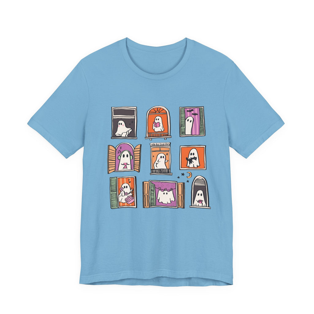 Ghostly Frames T-Shirt, Halloween Tee, Spooky Shirt by PopCultureByDesign36