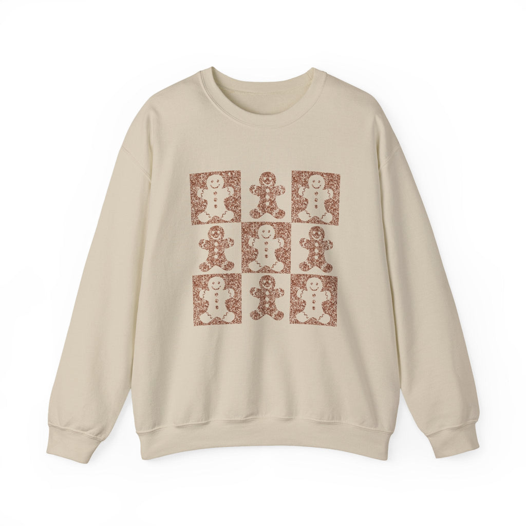 Gingerbread Cookie Croquet Sweatshirt, Holiday Baking Jumper by PopCultureByDesign36