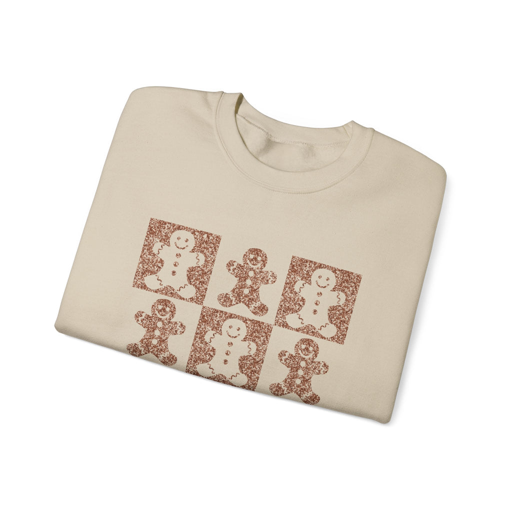 Gingerbread Cookie Croquet Sweatshirt, Holiday Baking Jumper by PopCultureByDesign36
