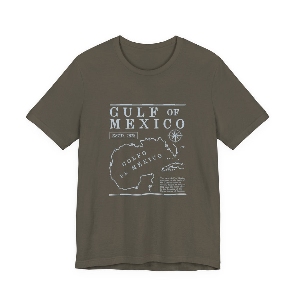 Gulf of Mexico Shirt, Gulf Coast Shirt, Historical Gulf of Mexico by PopCultureByDesign36