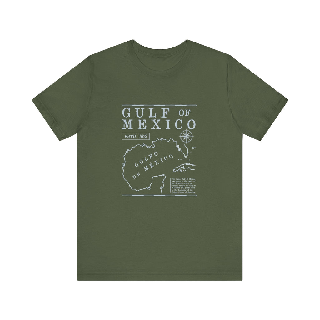 Gulf of Mexico Shirt, Gulf Coast Shirt, Historical Gulf of Mexico by PopCultureByDesign36