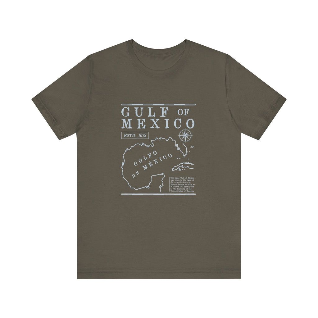 Gulf of Mexico Shirt, Gulf Coast Shirt, Historical Gulf of Mexico by PopCultureByDesign36
