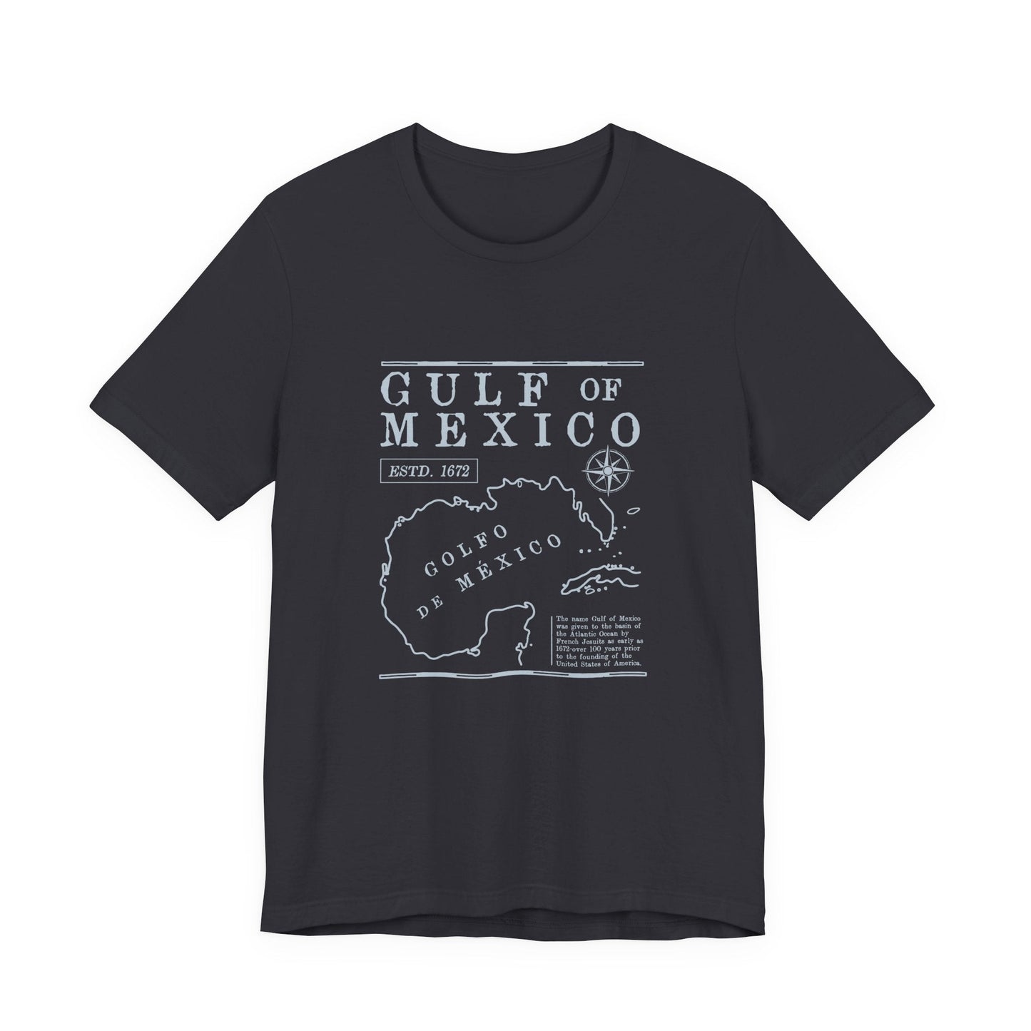 Gulf of Mexico Shirt, Gulf Coast Shirt, Historical Gulf of Mexico - Popbydesign