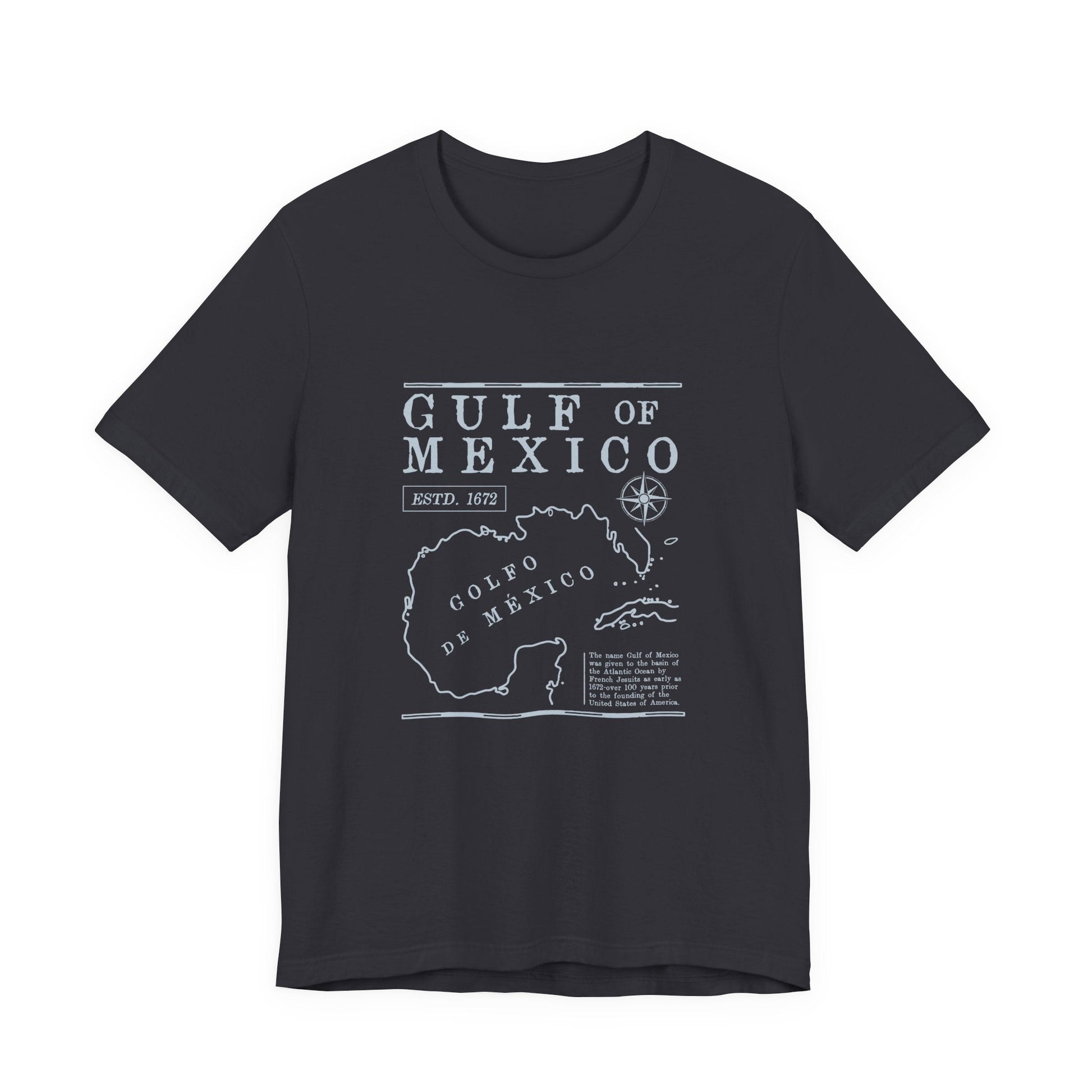 Gulf of Mexico Shirt, Gulf Coast Shirt, Historical Gulf of Mexico - Popbydesign