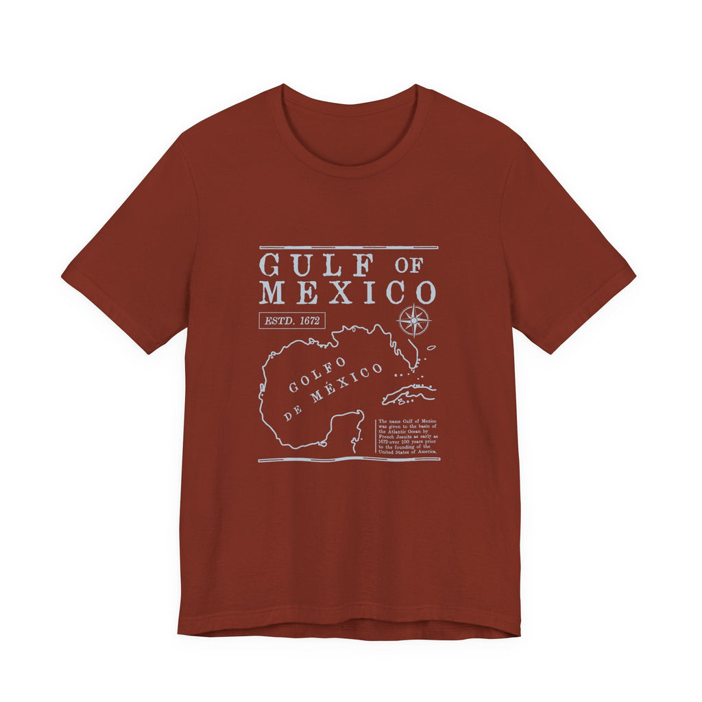 Gulf of Mexico Shirt, Gulf Coast Shirt, Historical Gulf of Mexico by PopCultureByDesign36