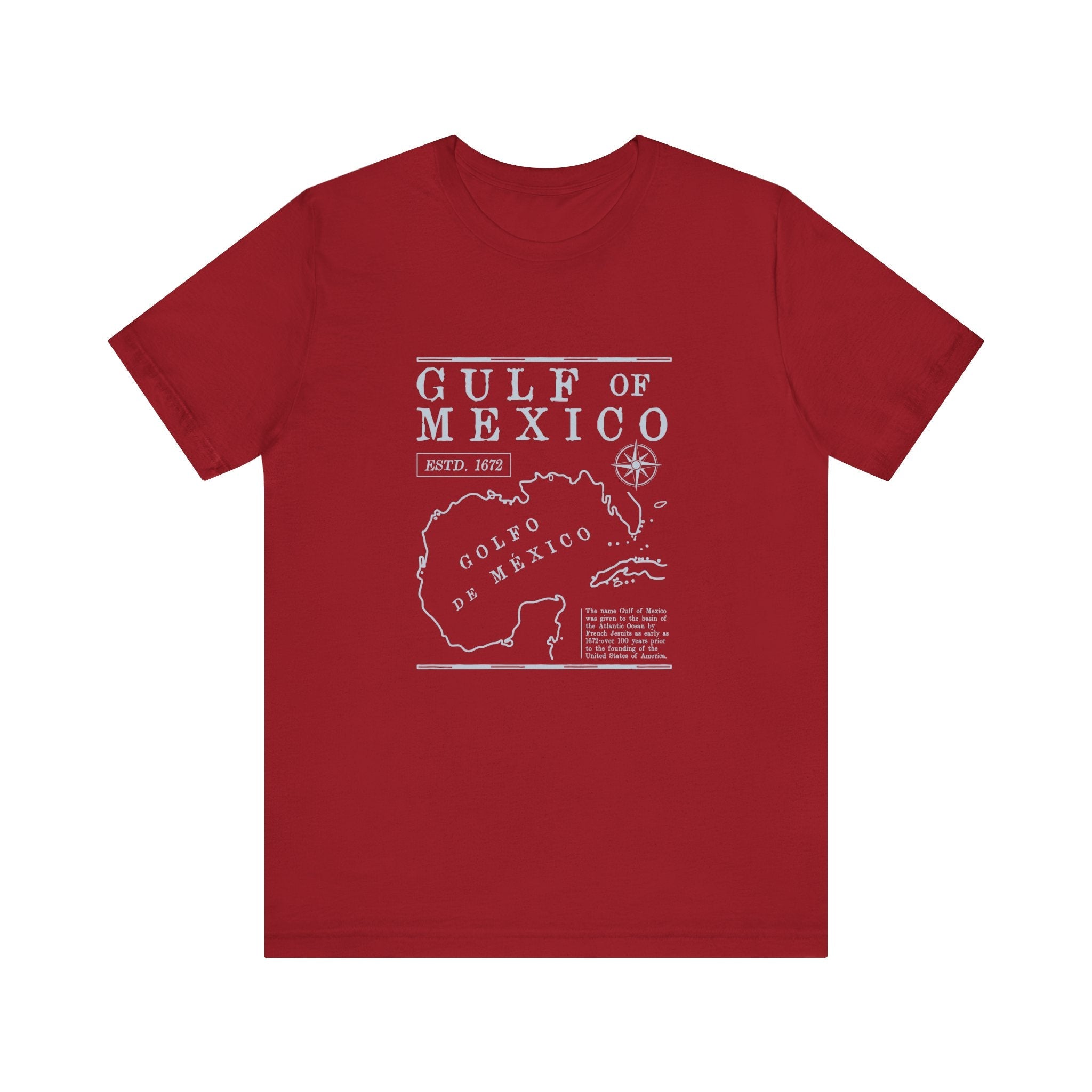Gulf of Mexico Shirt, Gulf Coast Shirt, Historical Gulf of Mexico by PopCultureByDesign36