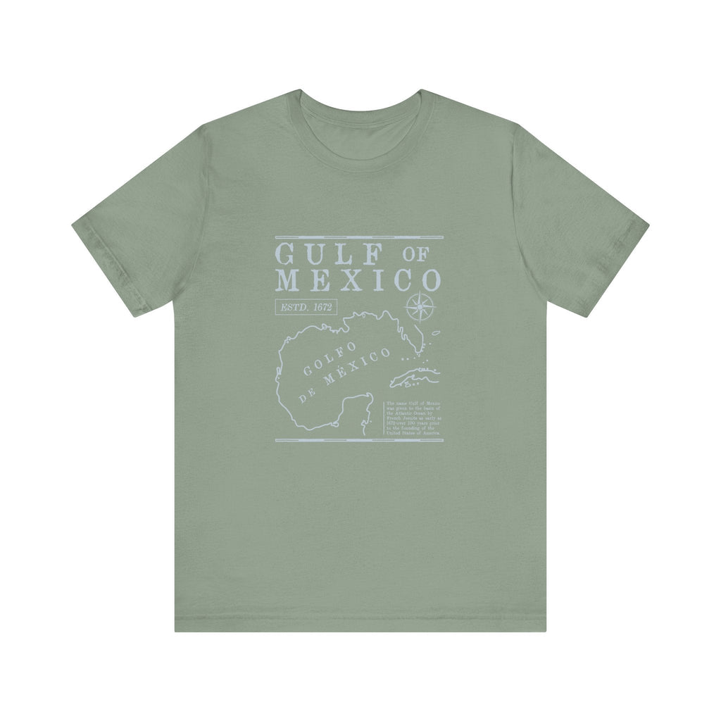 Gulf of Mexico Shirt, Gulf Coast Shirt, Historical Gulf of Mexico by PopCultureByDesign36
