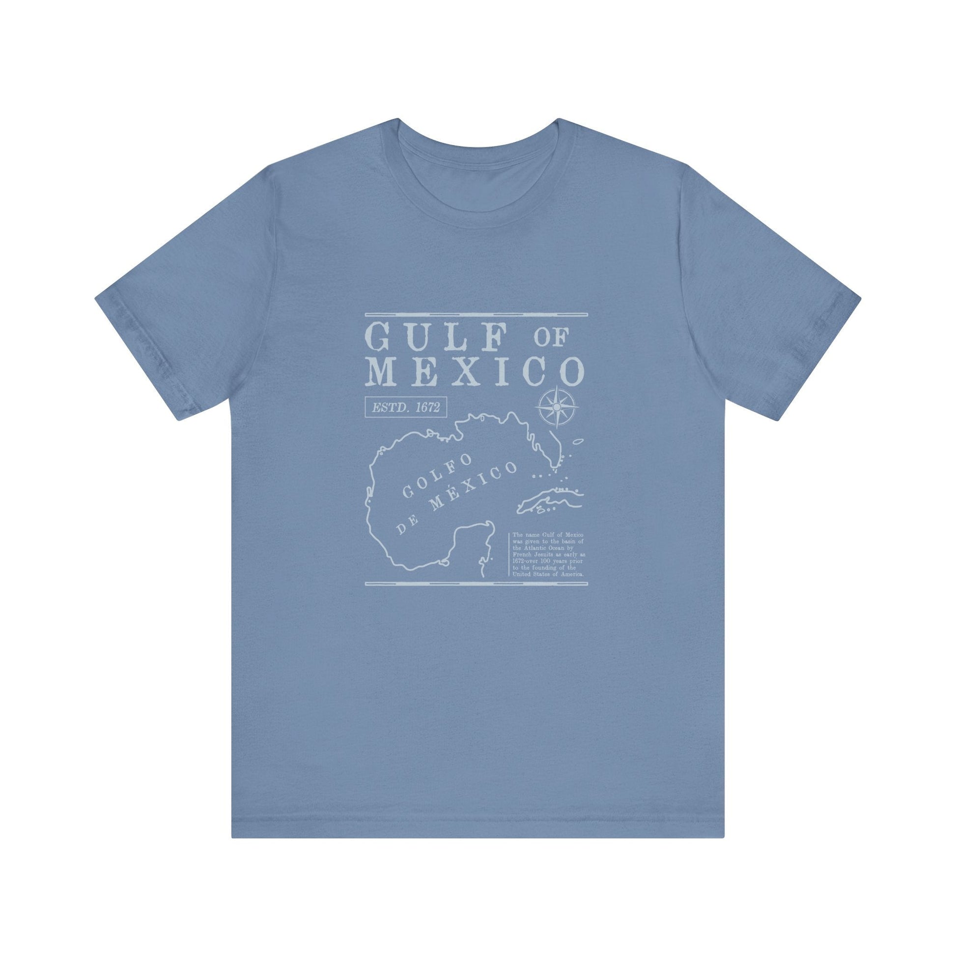Gulf of Mexico Shirt, Gulf Coast Shirt, Historical Gulf of Mexico - Popbydesign