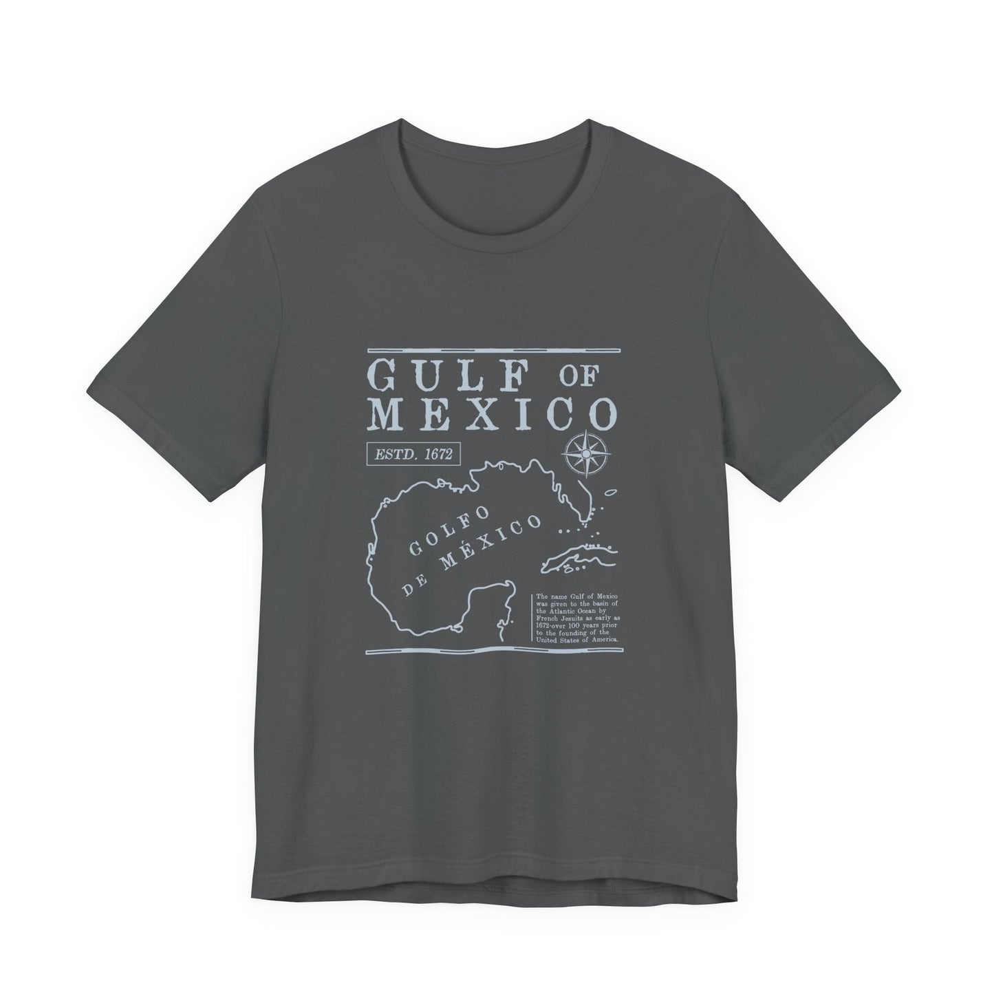 Gulf of Mexico Shirt, Gulf Coast Shirt, Historical Gulf of Mexico - Popbydesign