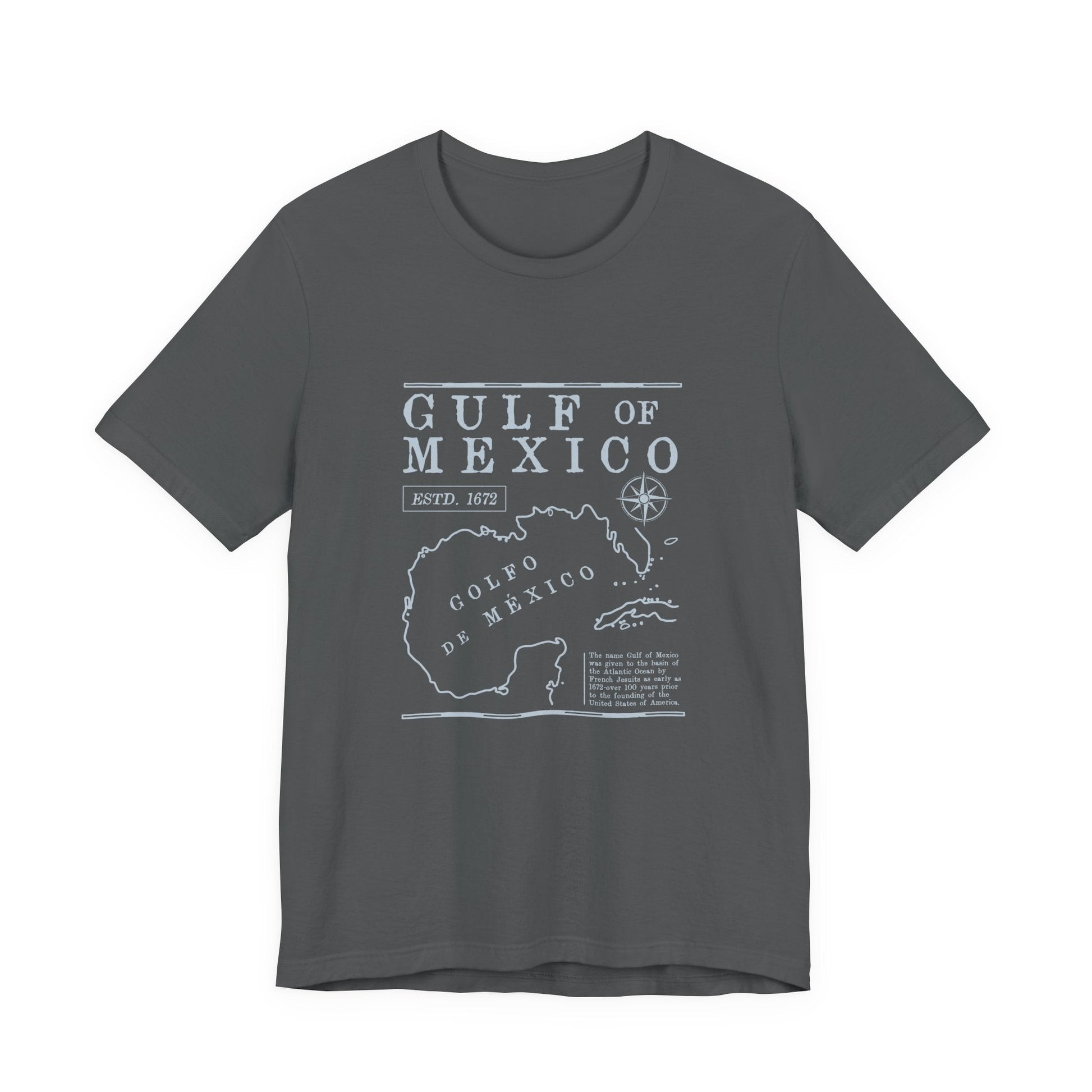 Gulf of Mexico Shirt, Gulf Coast Shirt, Historical Gulf of Mexico - Popbydesign