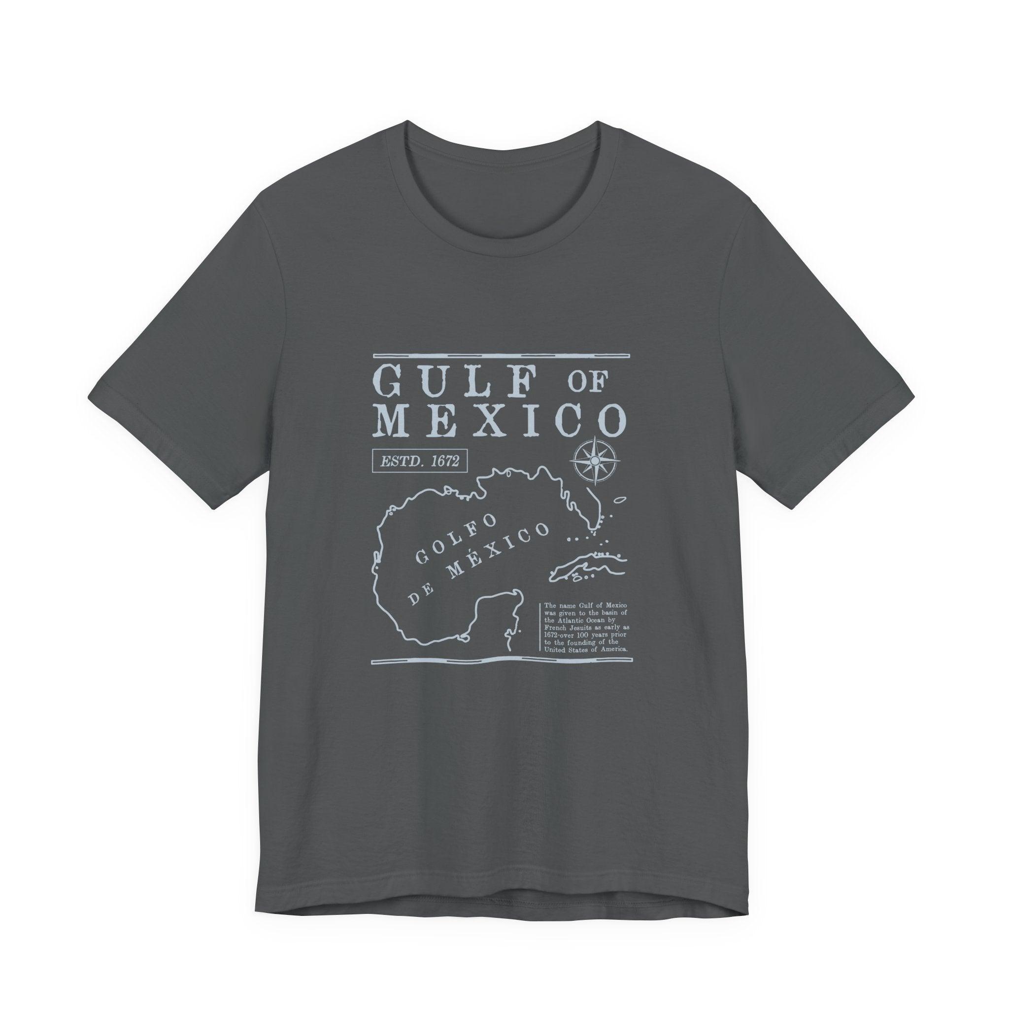 Gulf of Mexico Shirt, Gulf Coast Shirt, Historical Gulf of Mexico by PopCultureByDesign36