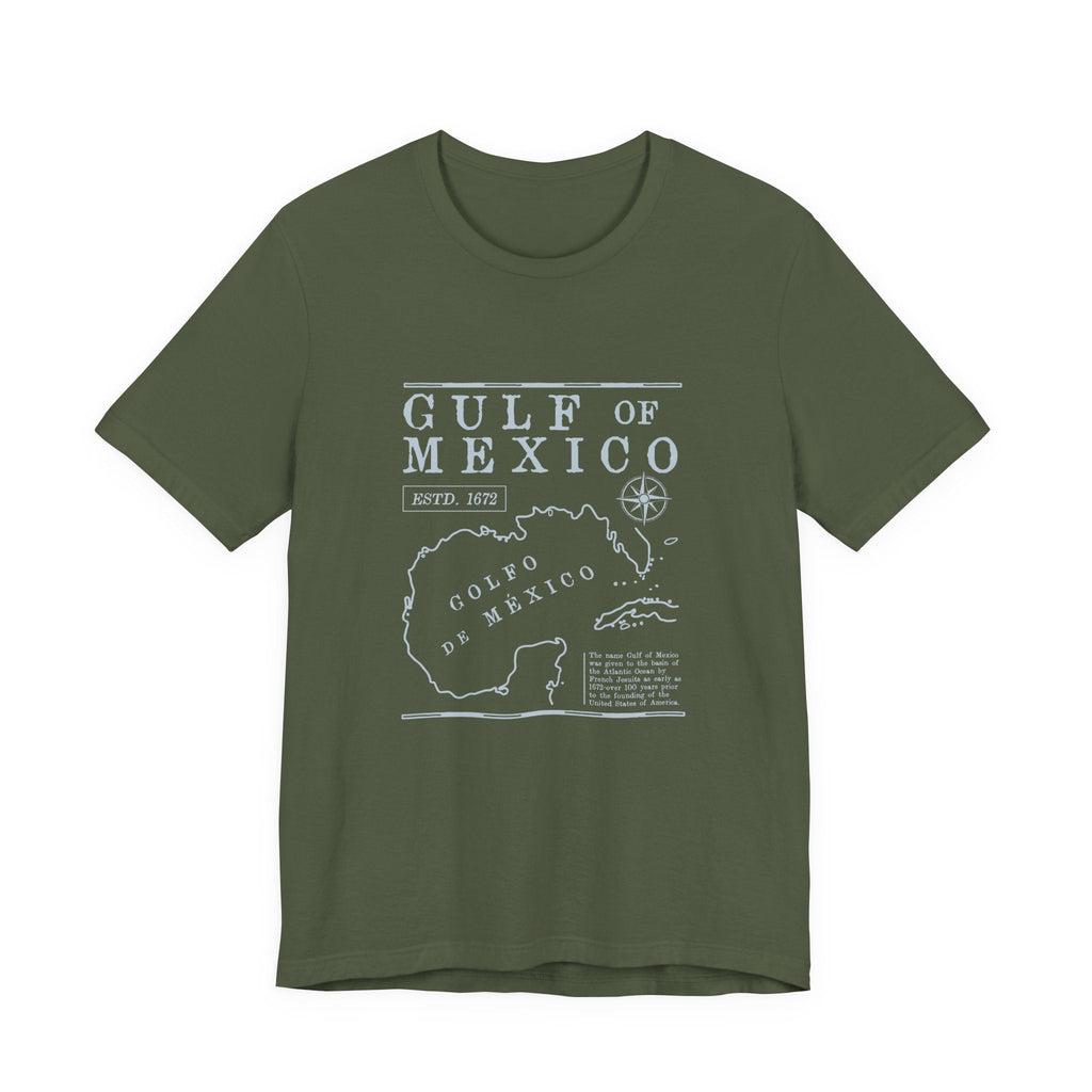 Gulf of Mexico Shirt, Gulf Coast Shirt, Historical Gulf of Mexico by PopCultureByDesign36