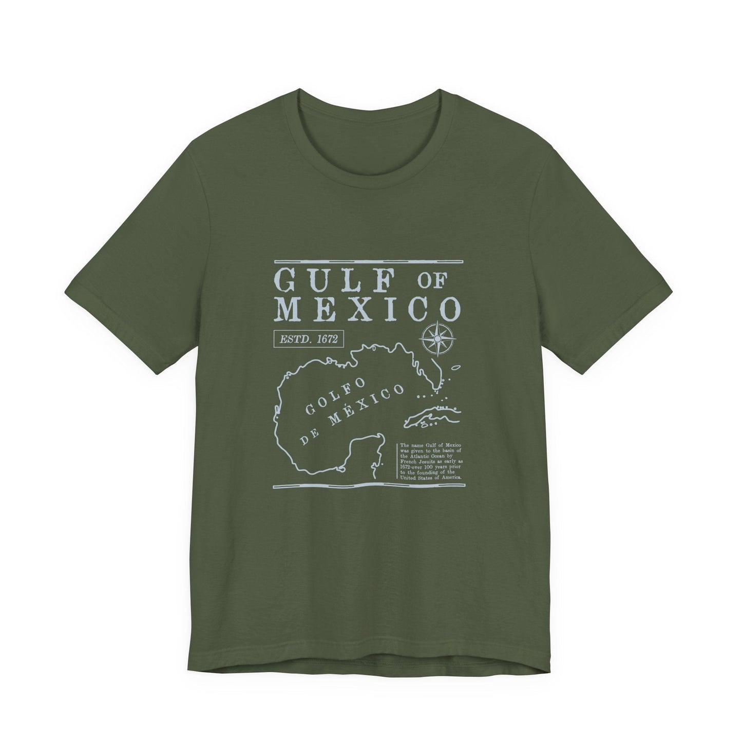 Gulf of Mexico Shirt, Gulf Coast Shirt, Historical Gulf of Mexico - Popbydesign