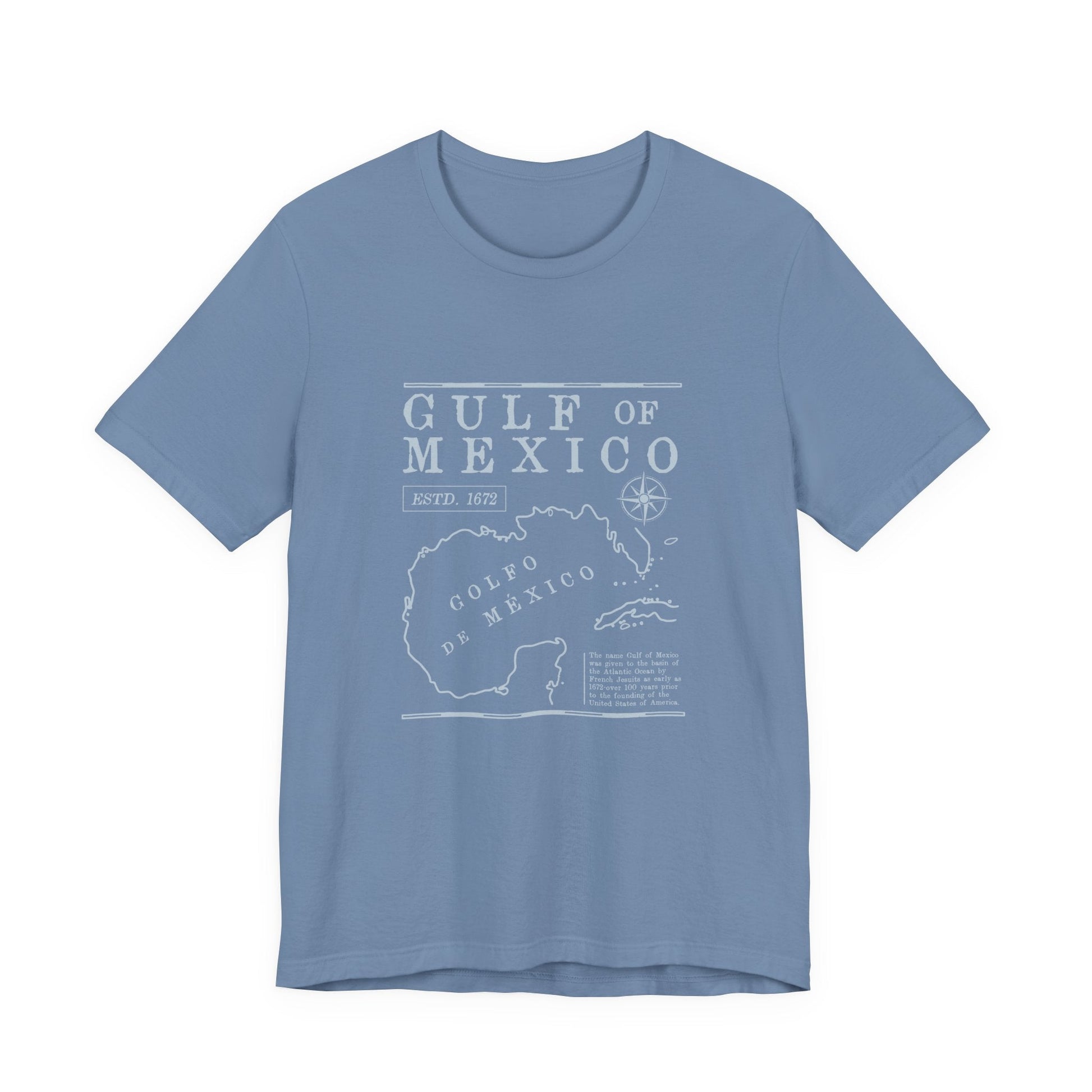 Gulf of Mexico Shirt, Gulf Coast Shirt, Historical Gulf of Mexico - Popbydesign