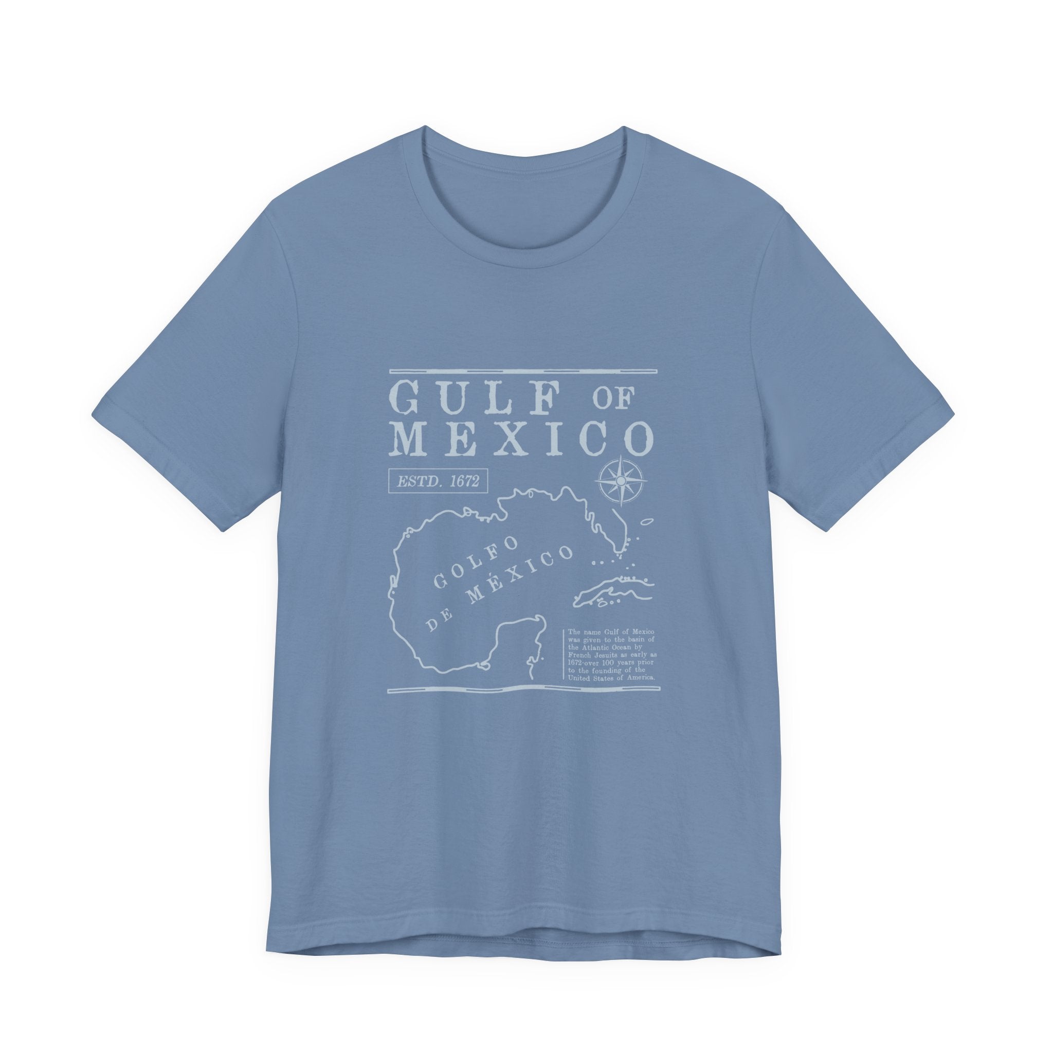 Gulf of Mexico Shirt, Gulf Coast Shirt, Historical Gulf of Mexico by PopCultureByDesign36