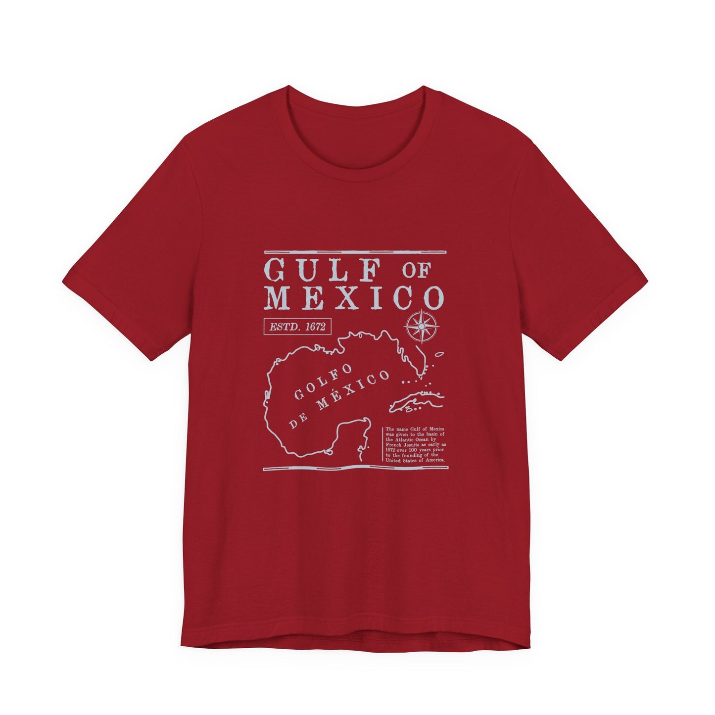 Gulf of Mexico Shirt, Gulf Coast Shirt, Historical Gulf of Mexico - Popbydesign