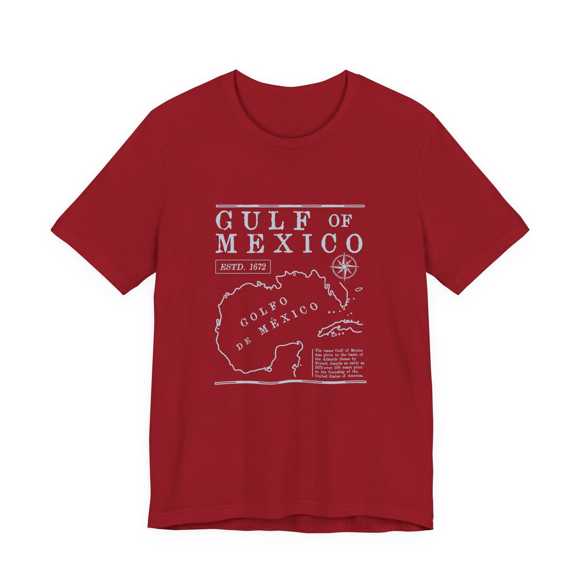 Gulf of Mexico Shirt, Gulf Coast Shirt, Historical Gulf of Mexico - Popbydesign