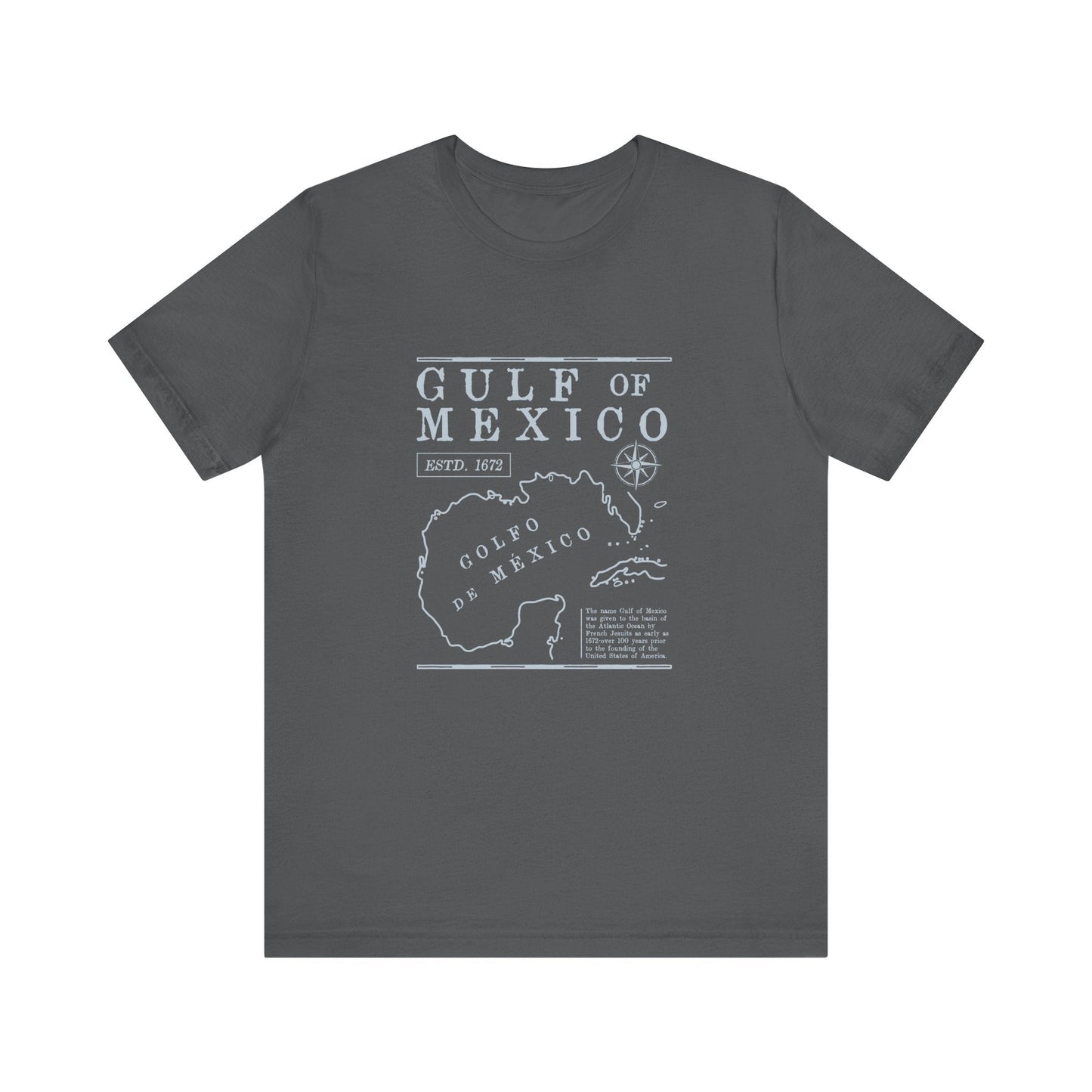 Gulf of Mexico Shirt, Gulf Coast Shirt, Historical Gulf of Mexico - Popbydesign