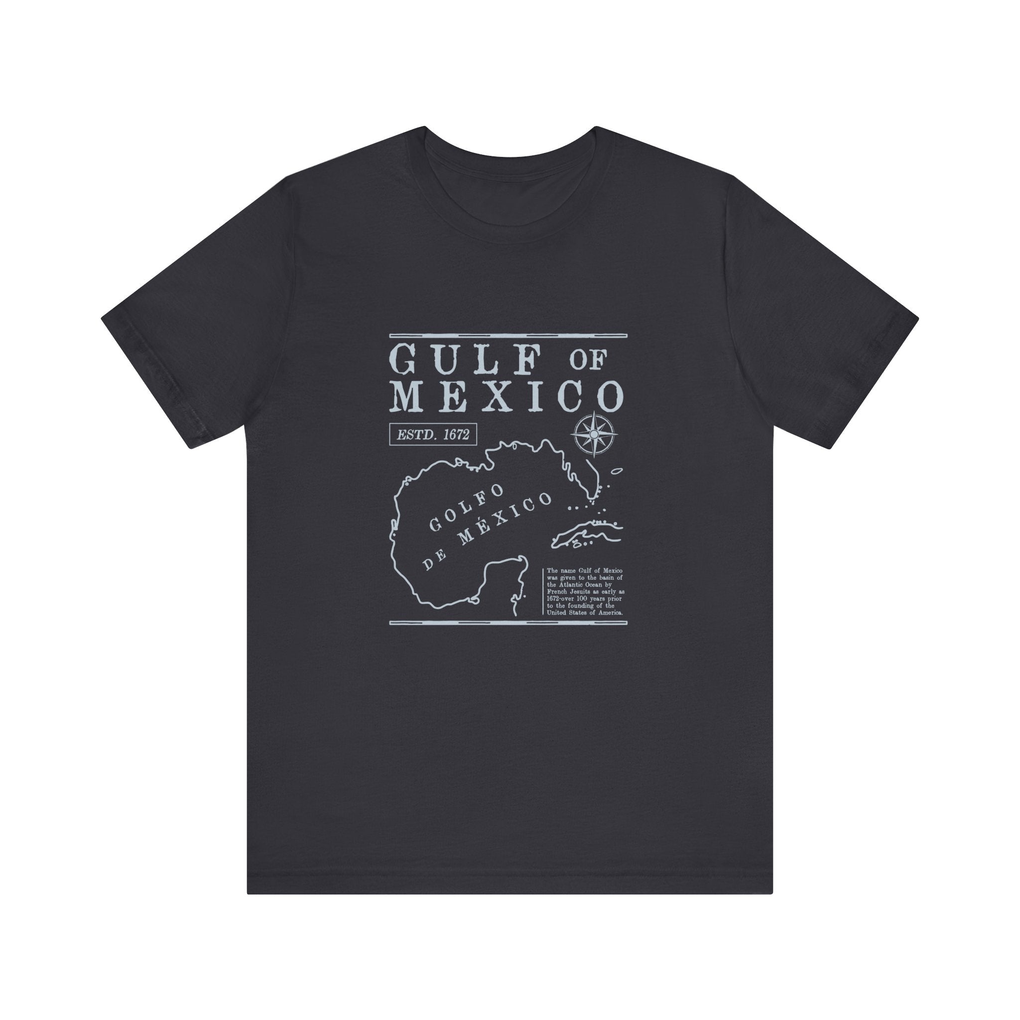 Gulf of Mexico Shirt, Gulf Coast Shirt, Historical Gulf of Mexico by PopCultureByDesign36