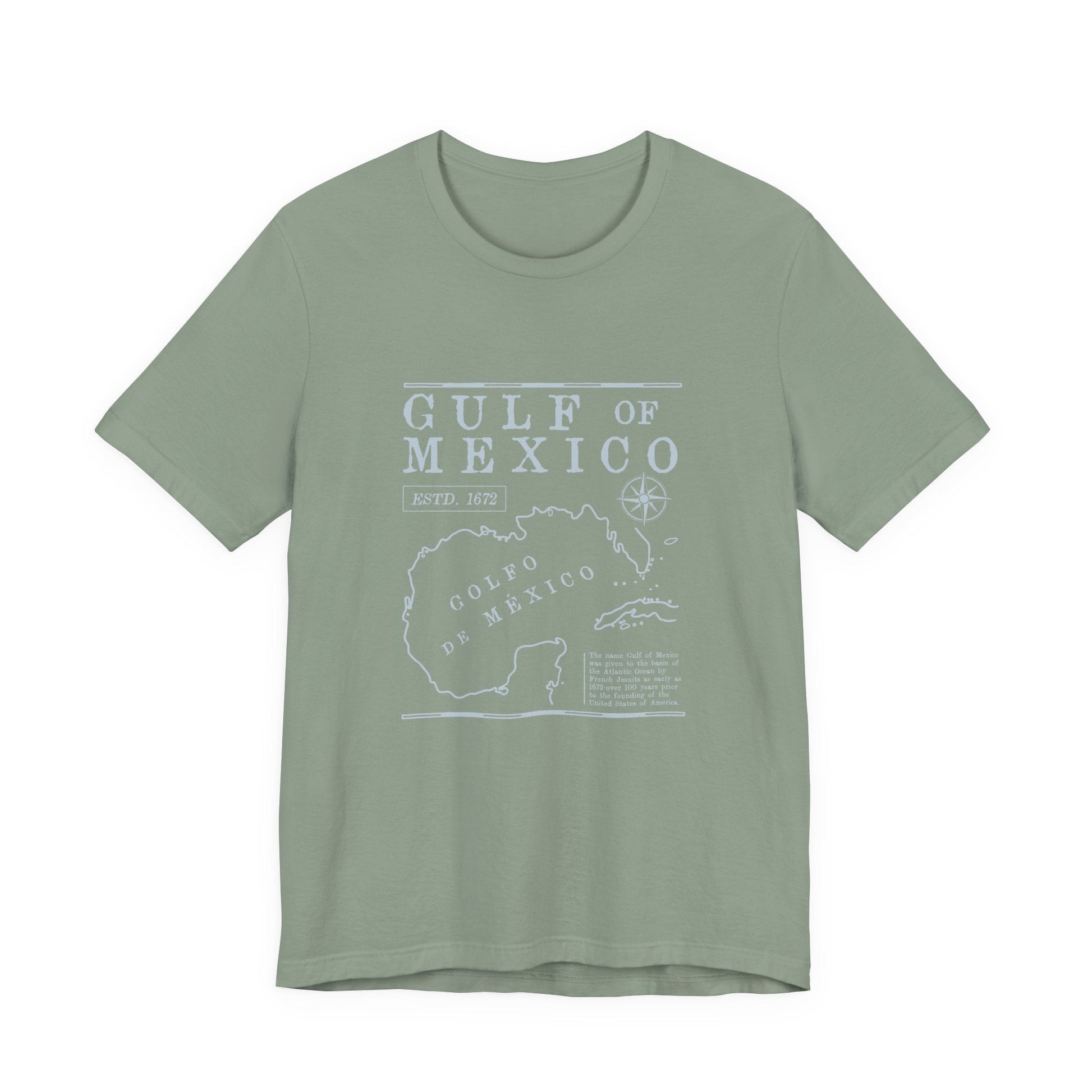 Gulf of Mexico Shirt, Gulf Coast Shirt, Historical Gulf of Mexico - Popbydesign