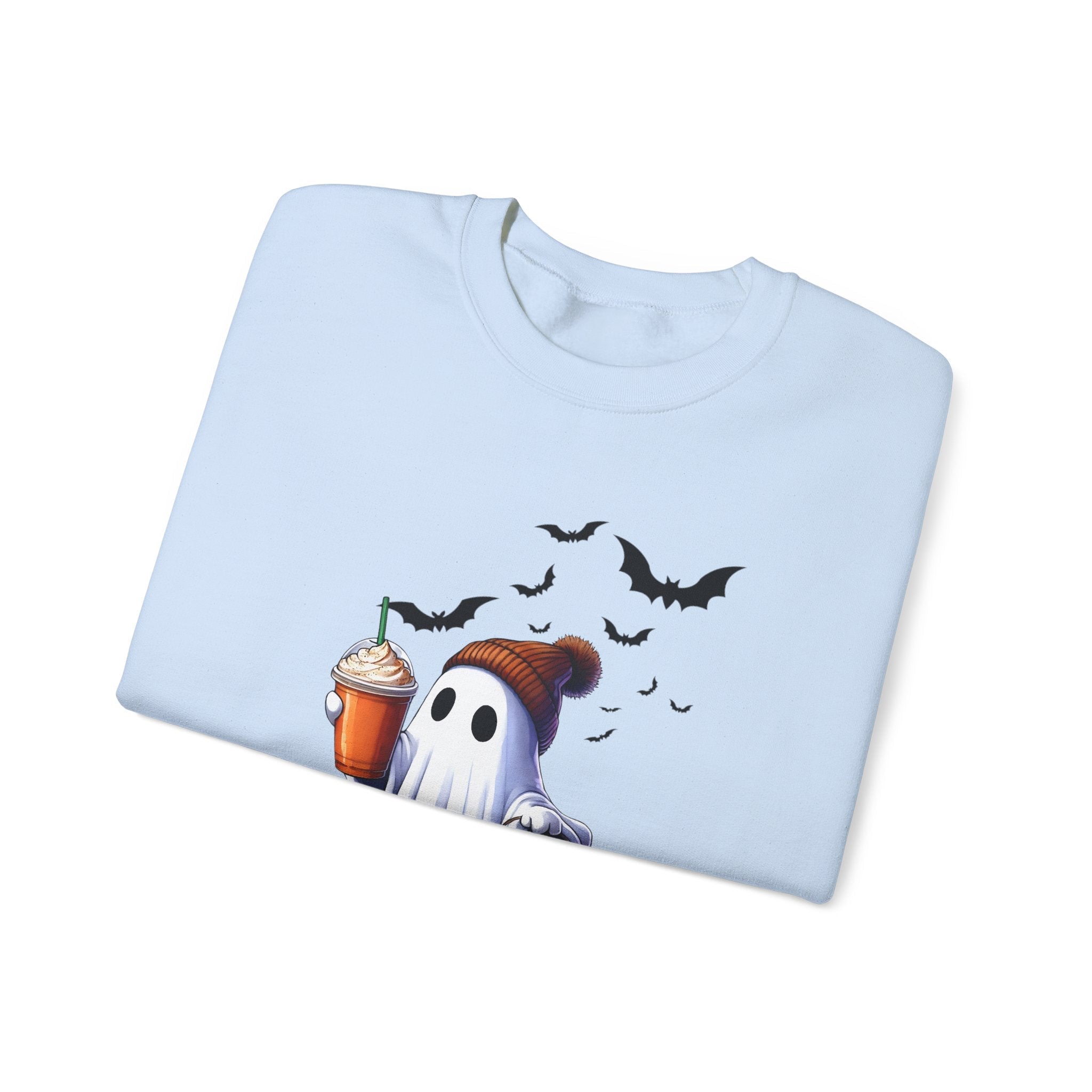 Halloween Ghost Coffee Shirt, Bougie Ghost Shirt, Ghost Tee by PopCultureByDesign36