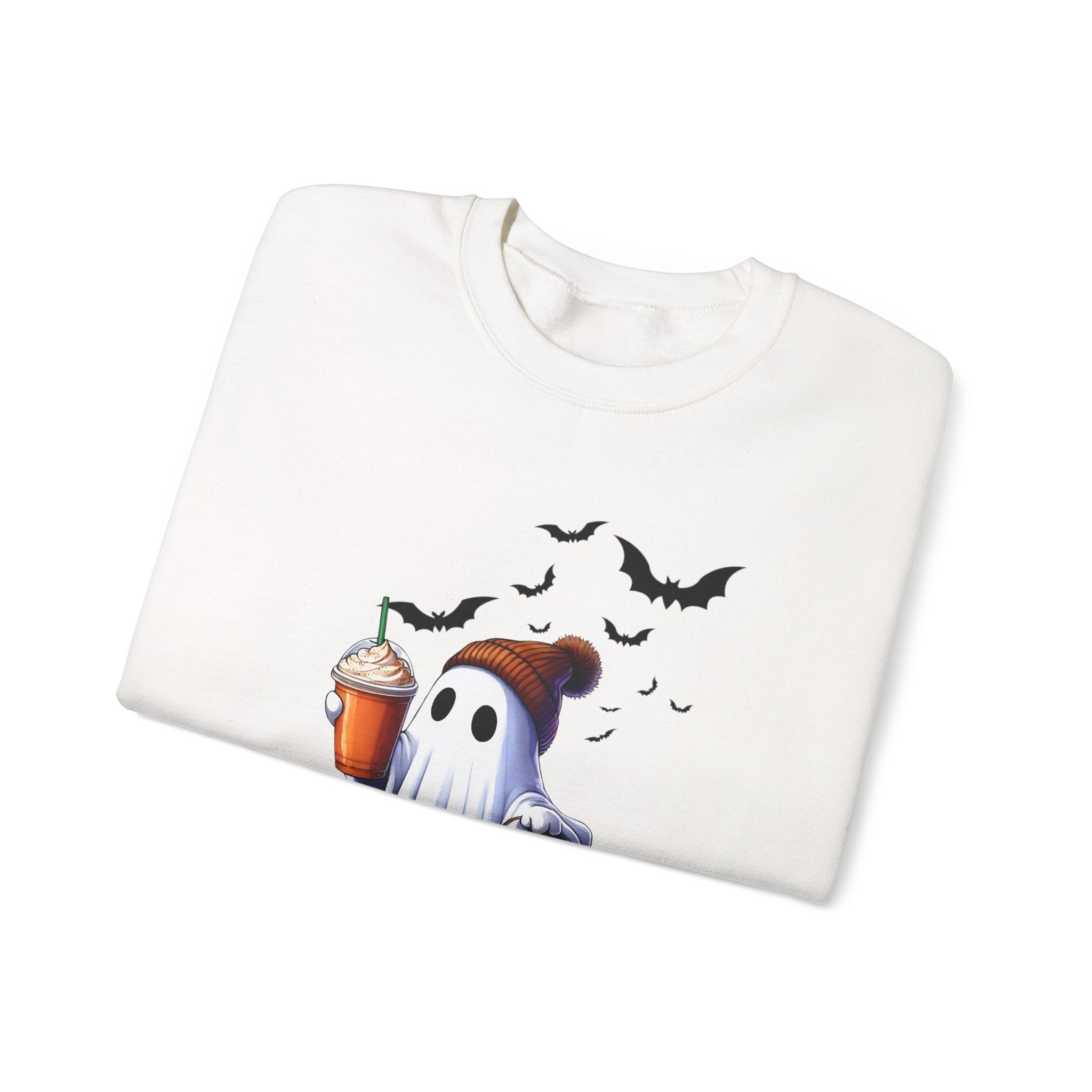 Halloween Ghost Coffee Shirt, Bougie Ghost Shirt, Ghost Tee by PopCultureByDesign36