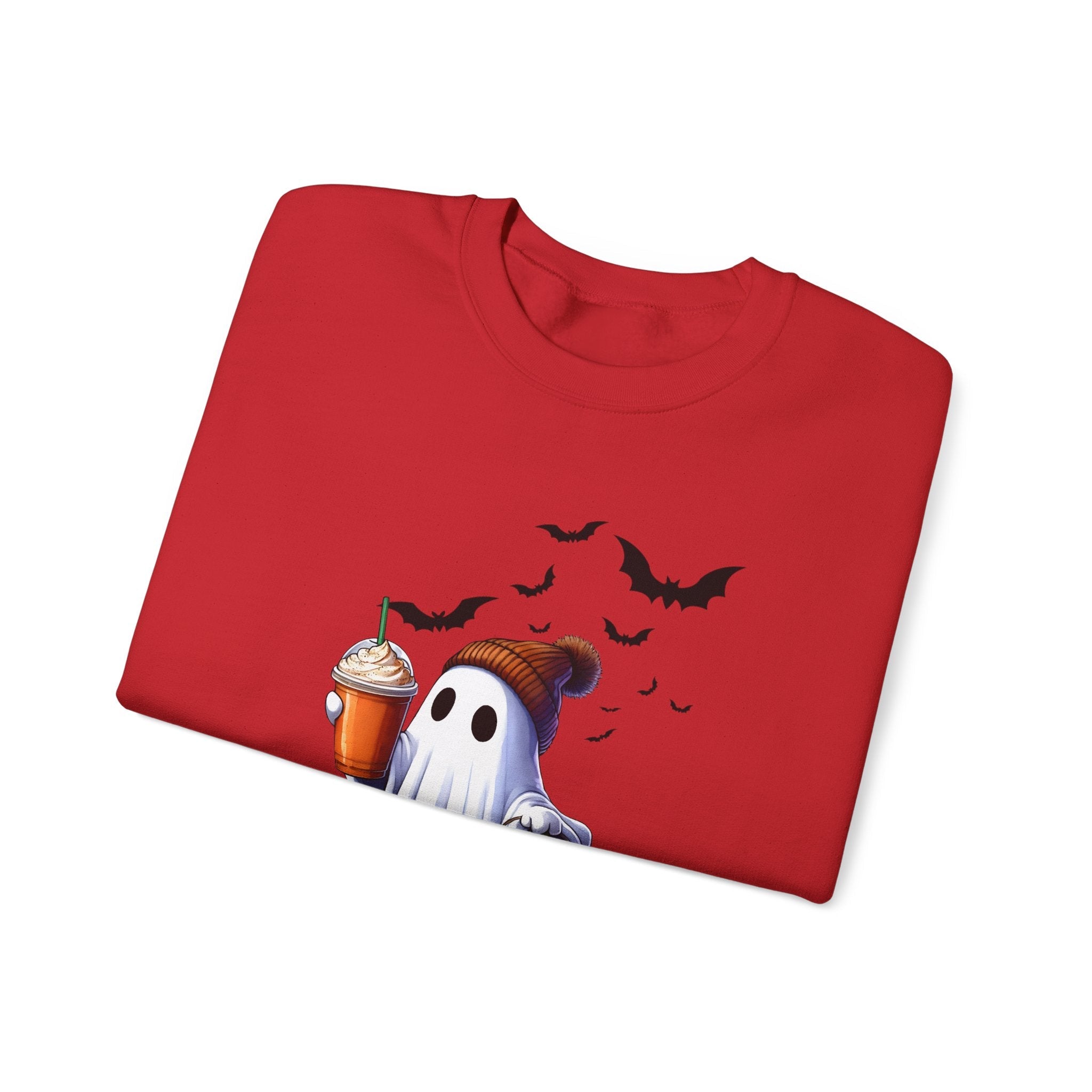 Halloween Ghost Coffee Shirt, Bougie Ghost Shirt, Ghost Tee by PopCultureByDesign36