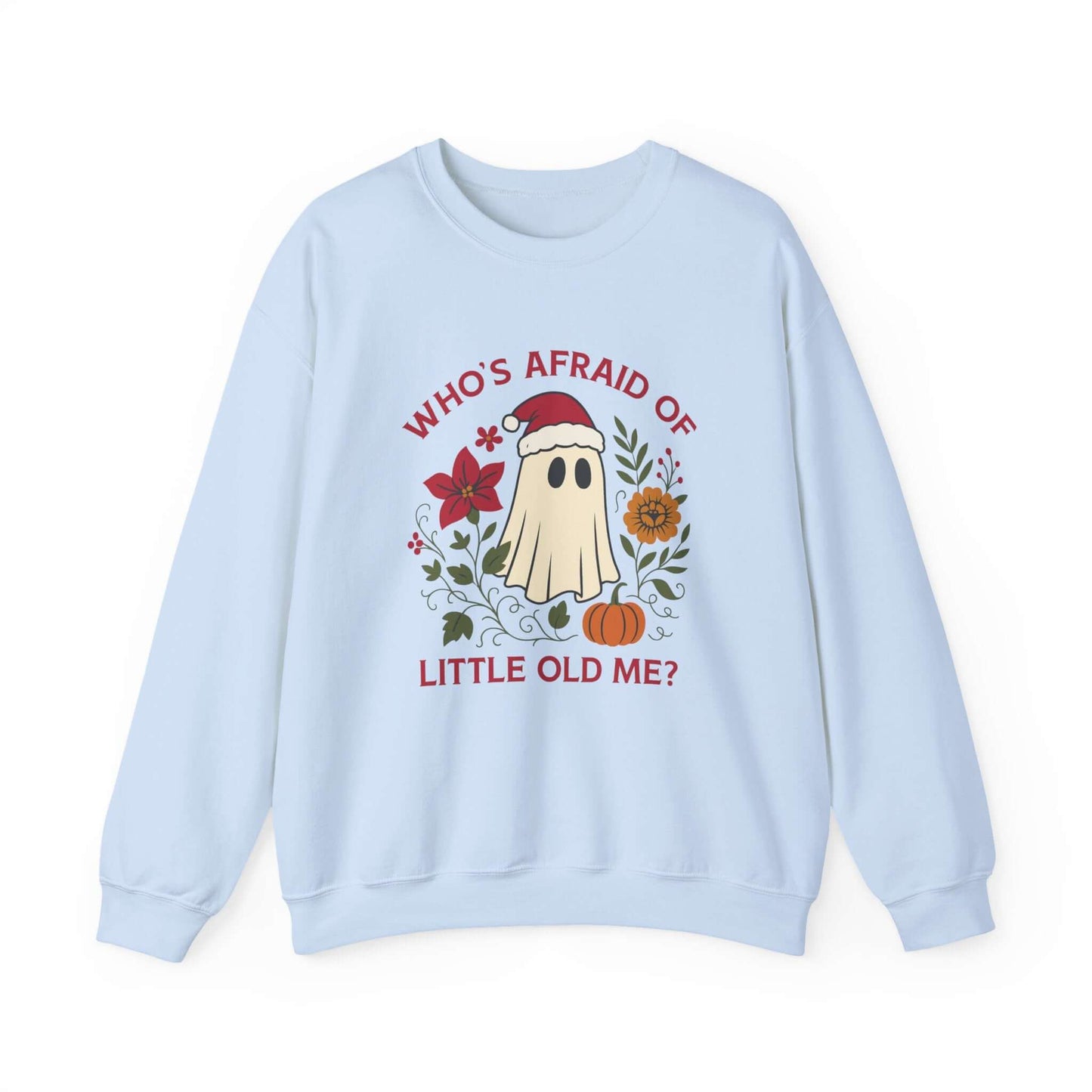 Halloween Ghost Santa Shirt, Bougie Ghost Sweatshirt - Popbydesign