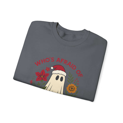 Halloween Ghost Santa Shirt, Bougie Ghost Sweatshirt - Popbydesign
