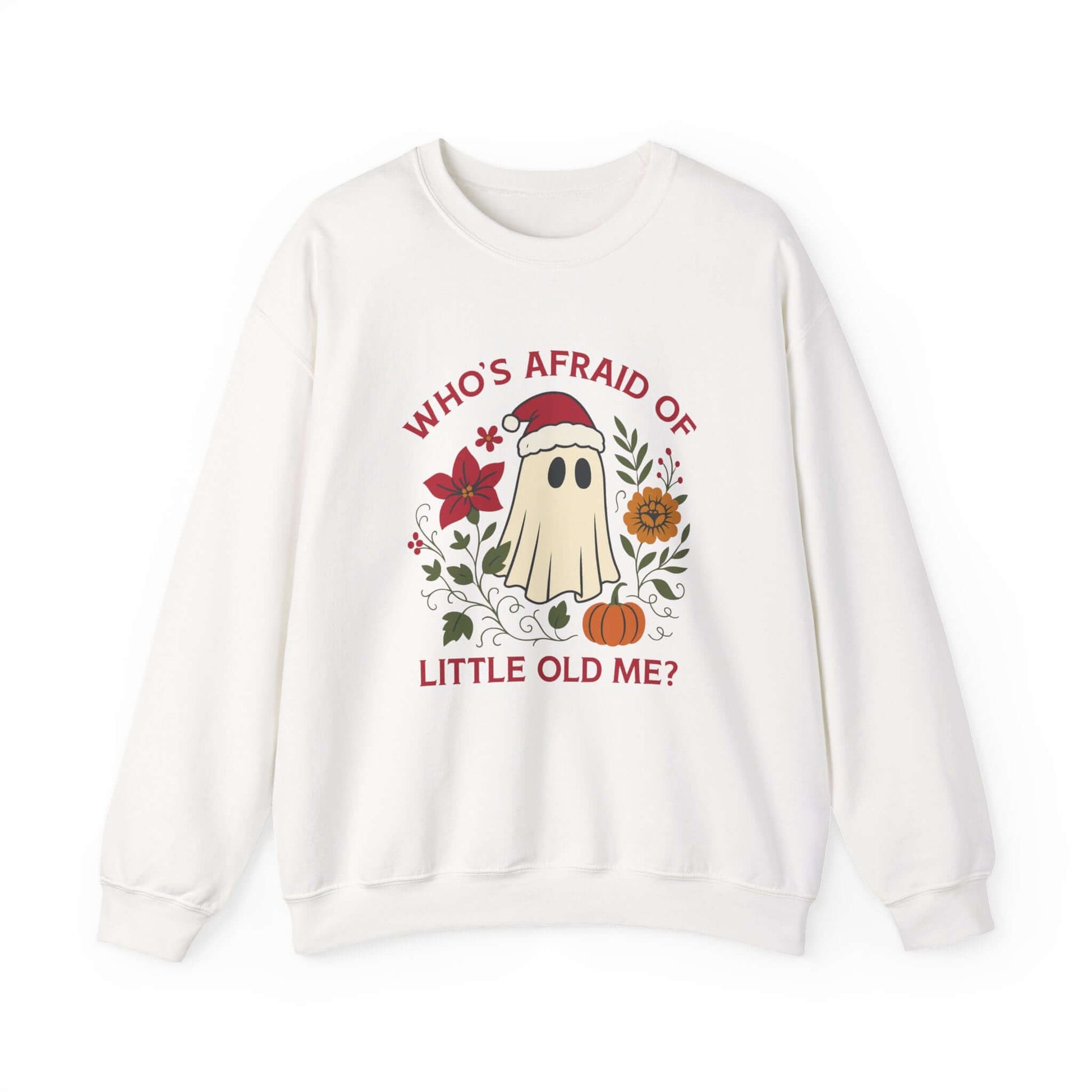 Halloween Ghost Santa Shirt, Bougie Ghost Sweatshirt - Popbydesign