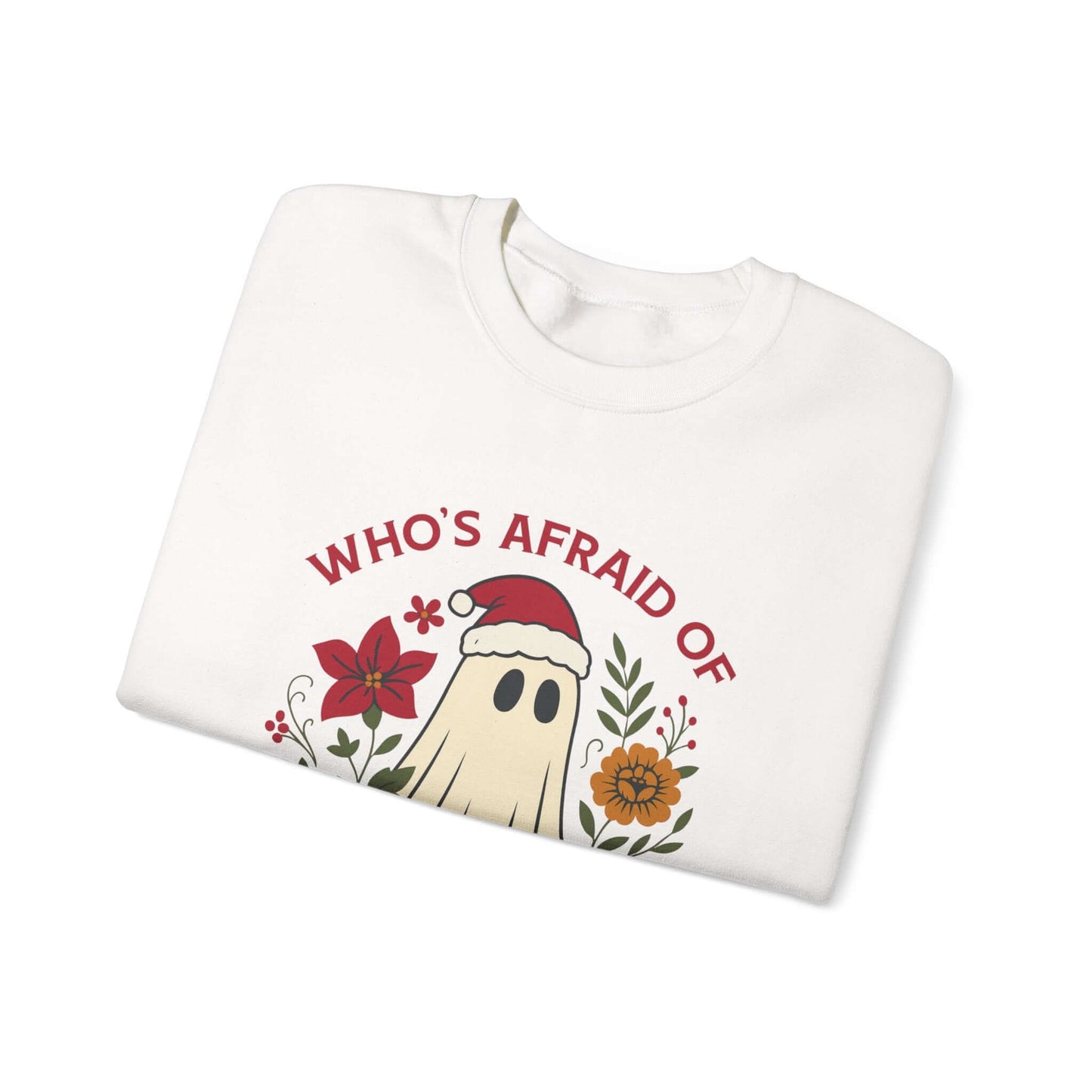 Halloween Ghost Santa Shirt, Bougie Ghost Sweatshirt - Popbydesign