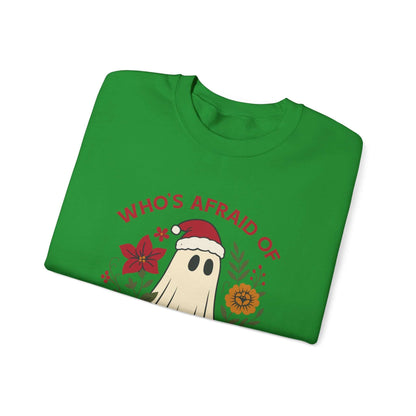 Halloween Ghost Santa Shirt, Bougie Ghost Sweatshirt - Popbydesign