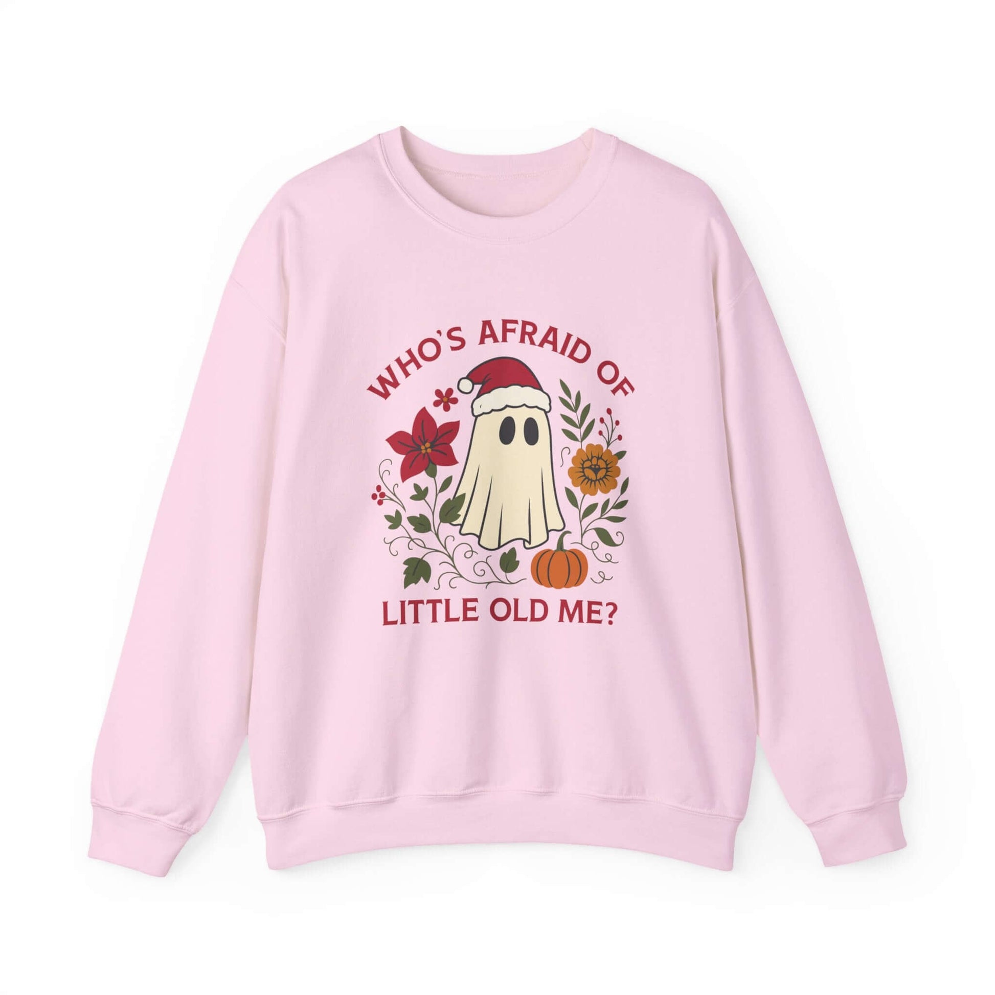 Halloween Ghost Santa Shirt, Bougie Ghost Sweatshirt - Popbydesign