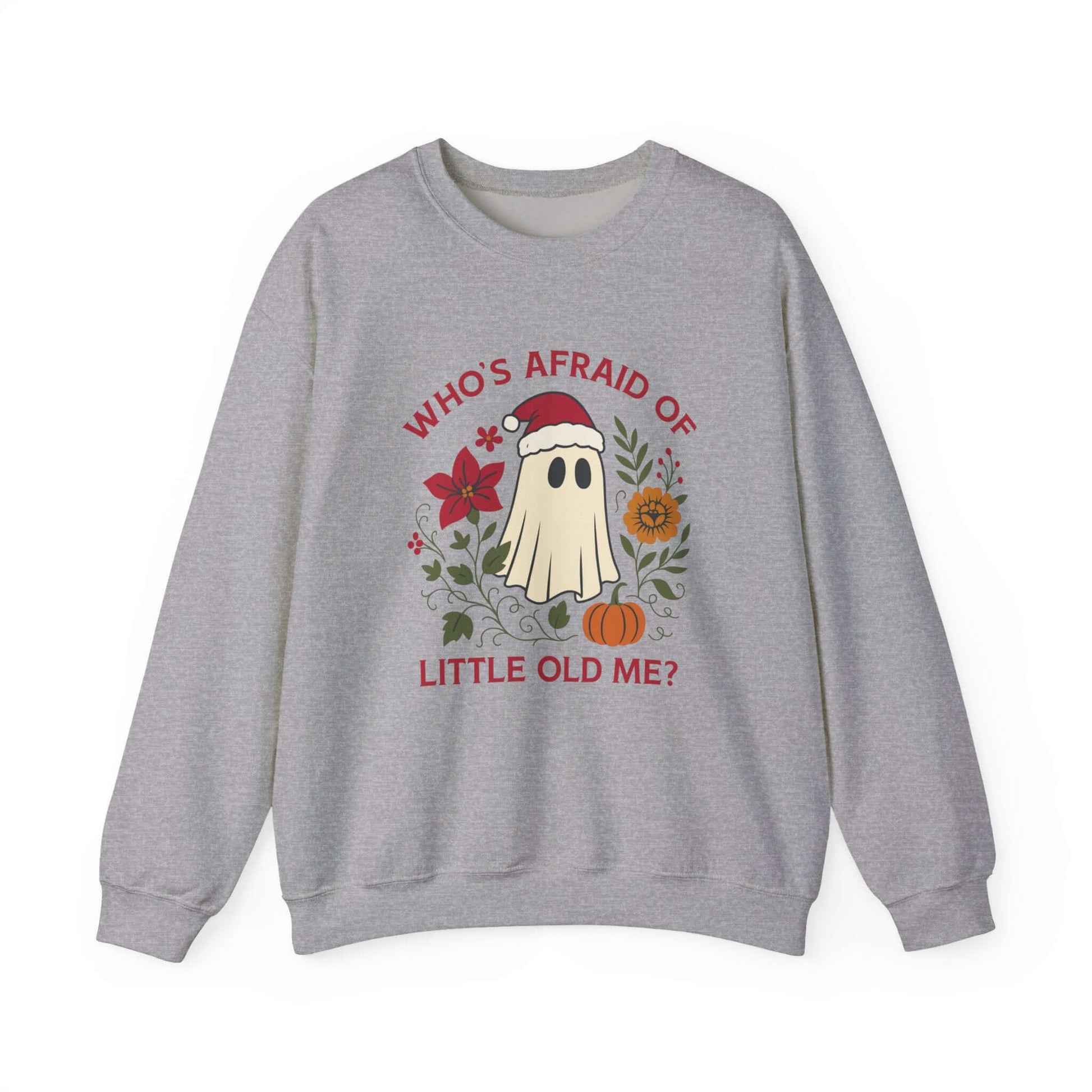Halloween Ghost Santa Shirt, Bougie Ghost Sweatshirt - Popbydesign