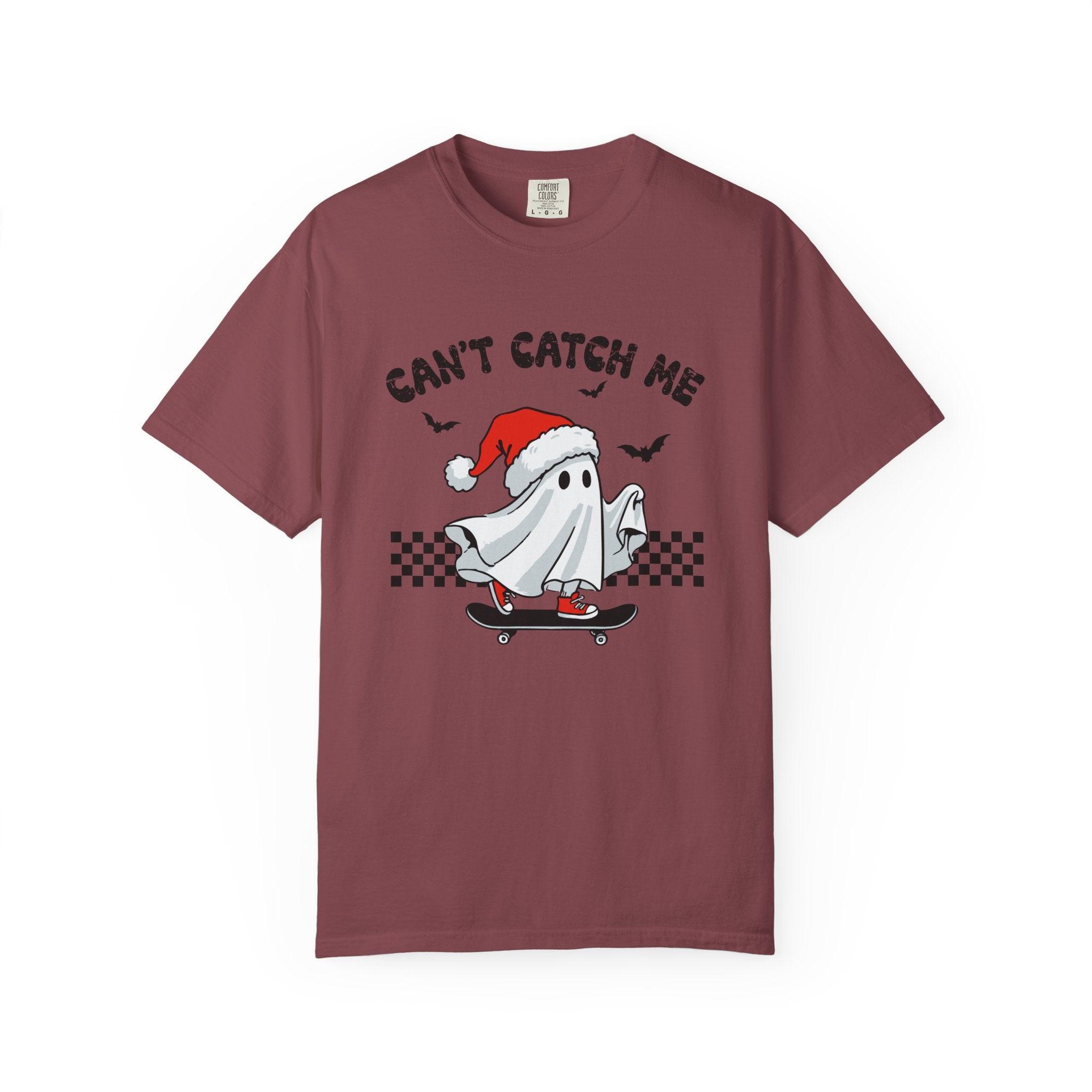 Halloween Ghost Shirt, Cute Ghost Shirt, Christmas skate ghost by PopCultureByDesign36